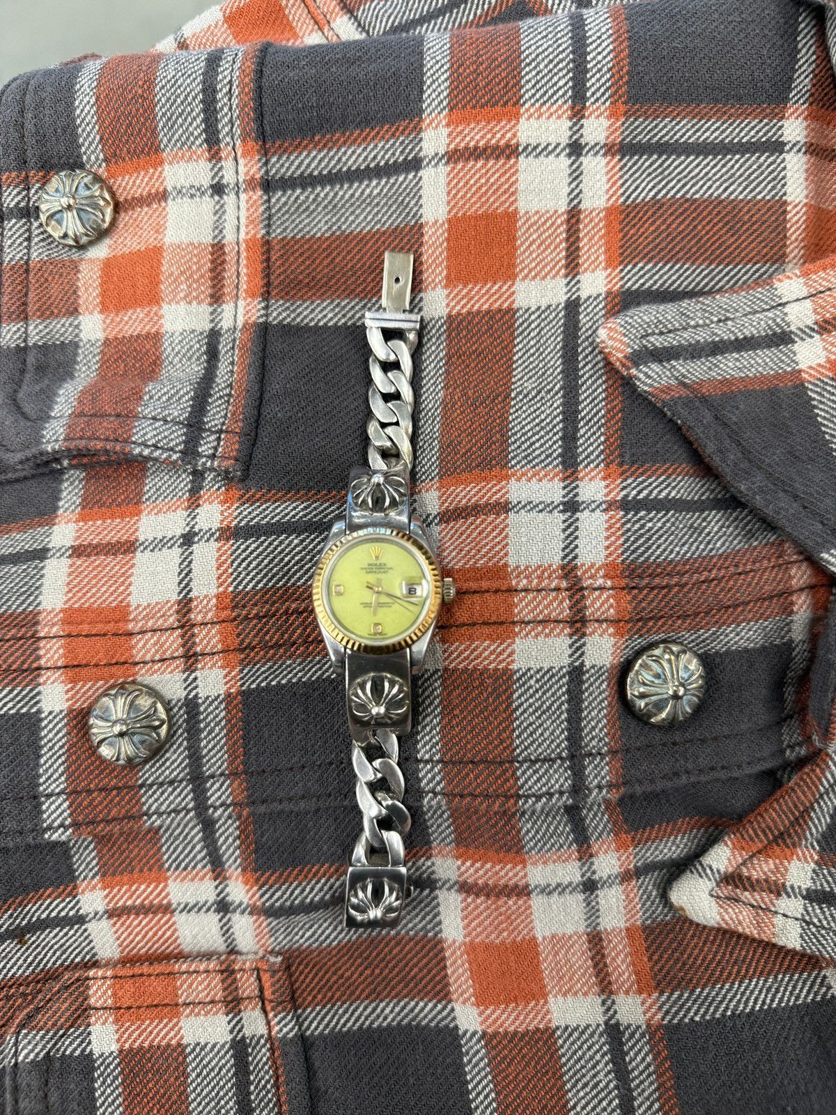Chrome Hearts SUPER RARE! Chrome Hearts Rolex Oyster Perpetual Datejust Size 36 - 1 Thumbnail