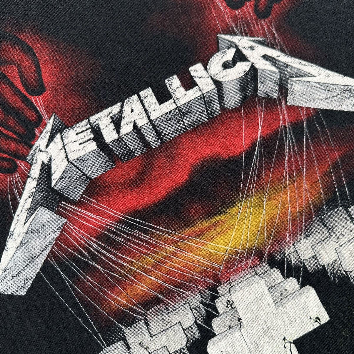 Band Tees × Metallica × Vintage VINTAGE METALLICA MASTER OF PUPPETS TEE 2017 Size US M / EU 48-50 / 2 - 6 Thumbnail