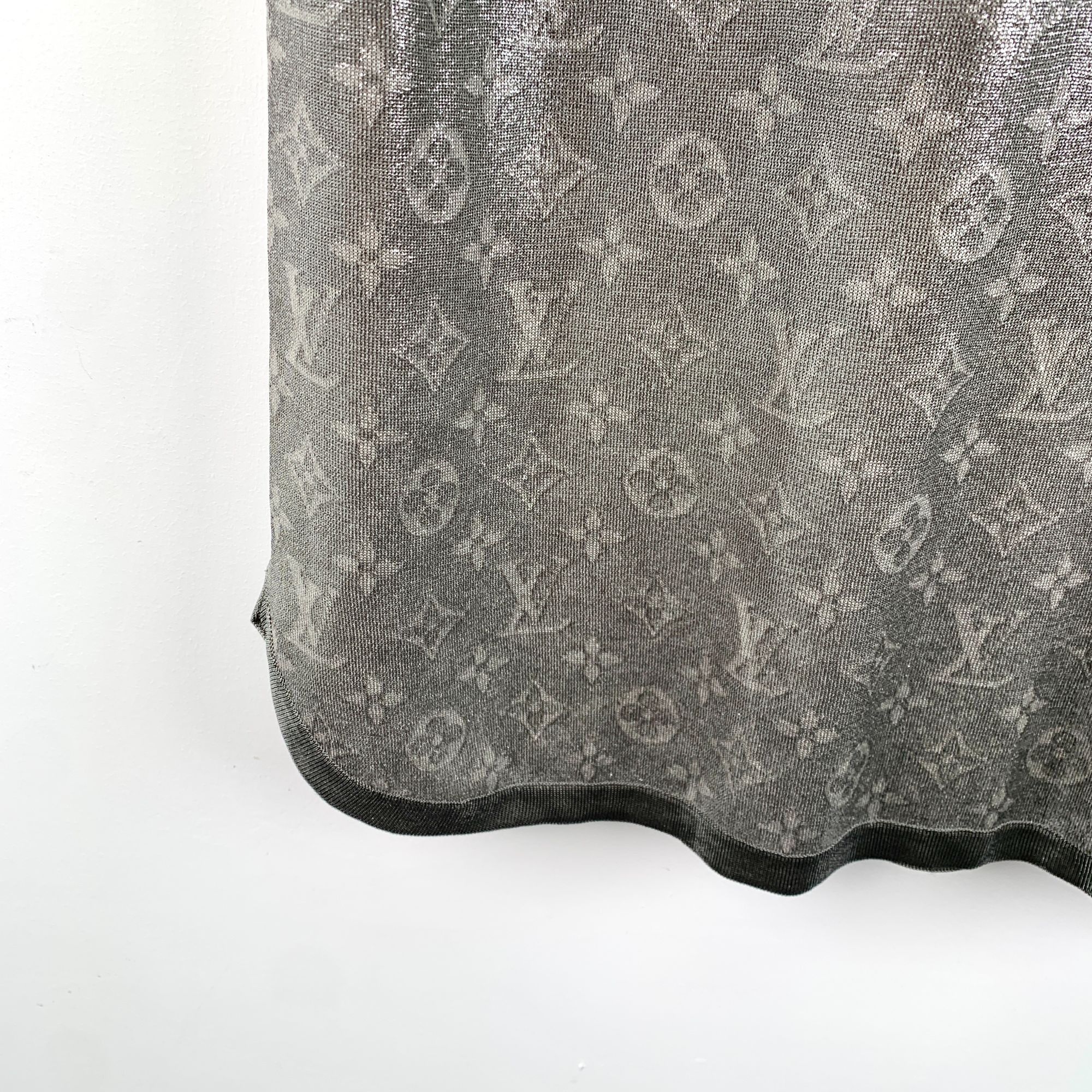 Louis Vuitton Louis Vuitton Multicolor Logo Jacquard Silk Sleeveless Vest Size L / US 10 / IT 46 - 4 Thumbnail