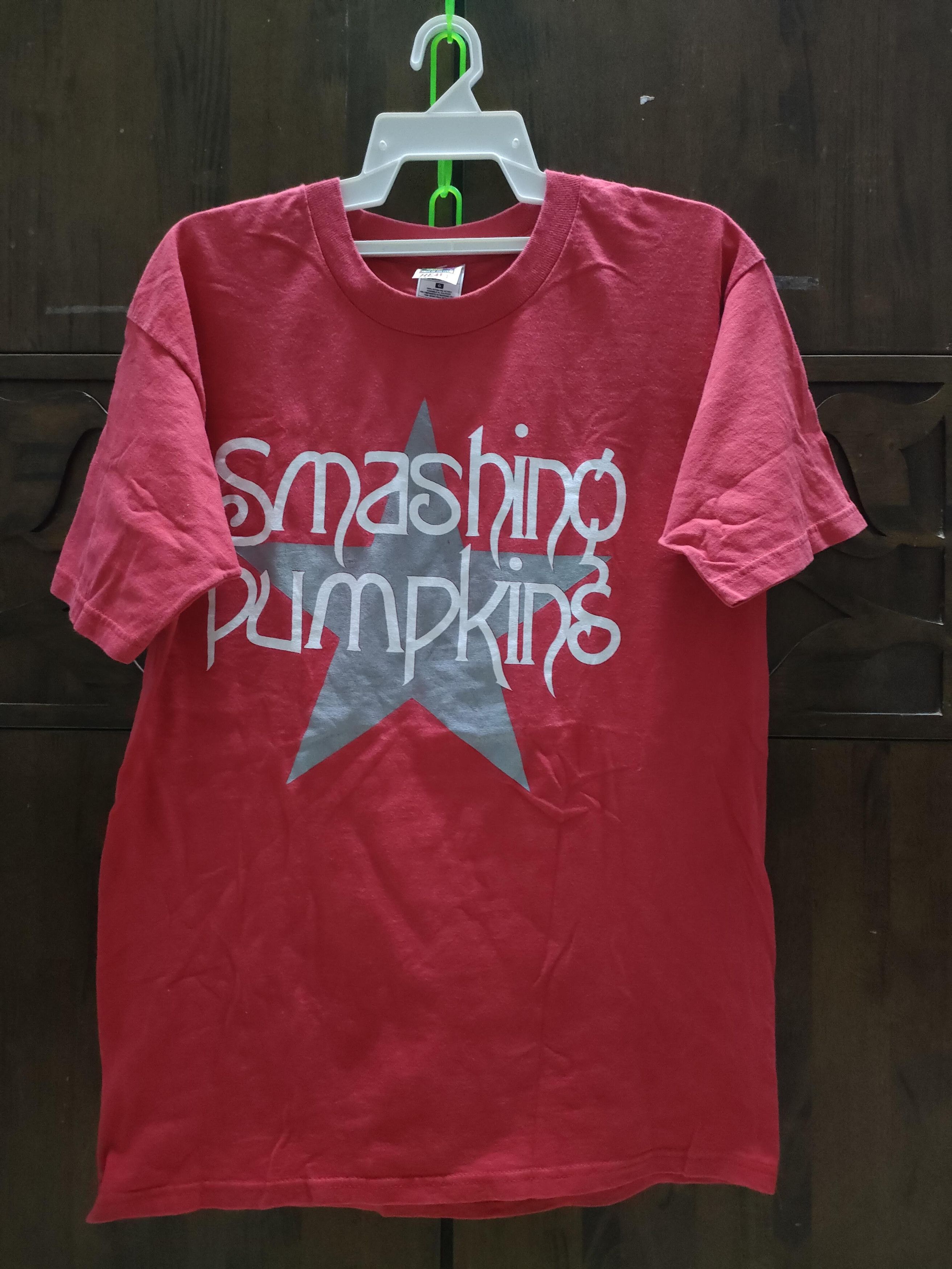 Band Tees × Vintage Vintage 90's Smashing Pumpkins Music Band Rock Punk Size US L / EU 52-54 / 3 - 1 Thumbnail