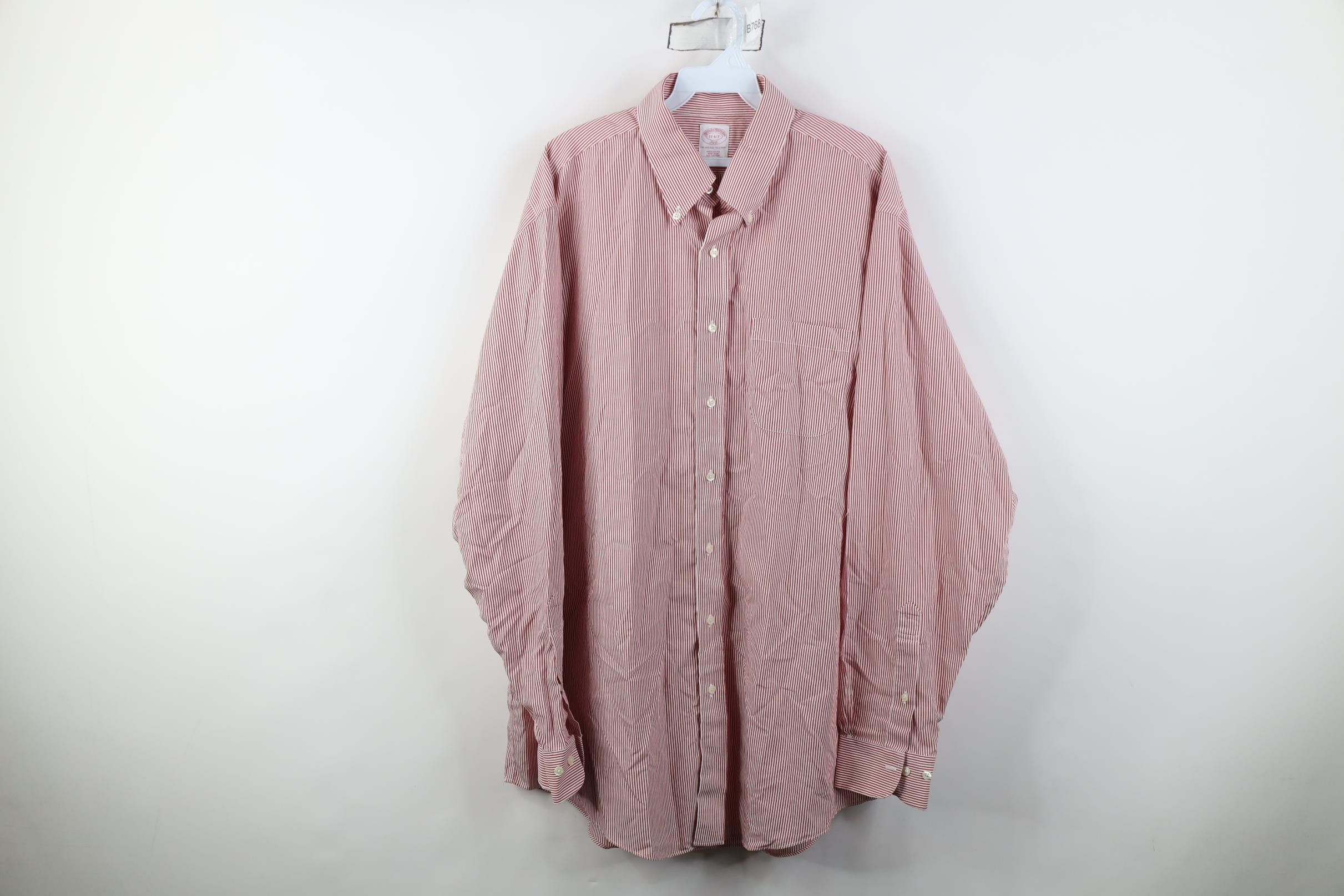 Brooks Brothers Vintage Brooks Brothers Cotton Button Down Shirt OCBD Size US L / EU 52-54 / 3 - 1 Thumbnail