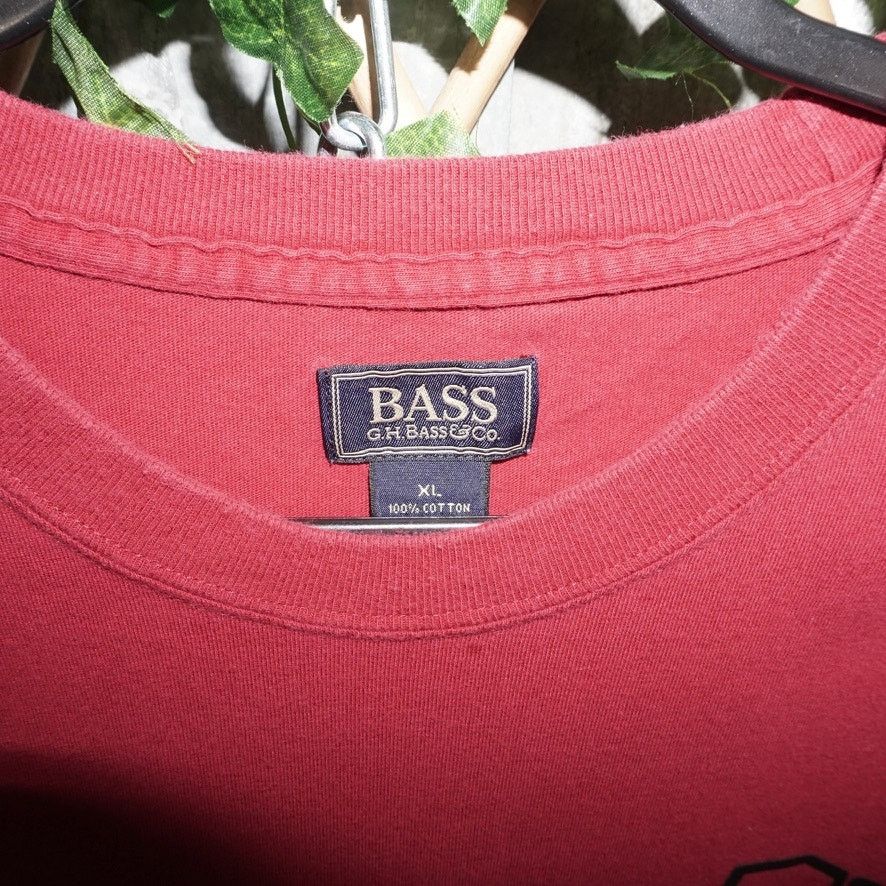 G.H. Bass & Co. XL - Vintage Y2K G.H.bass & co. fishing 2000s red LS t-shirt Size US XL / EU 56 / 4 - 3 Thumbnail