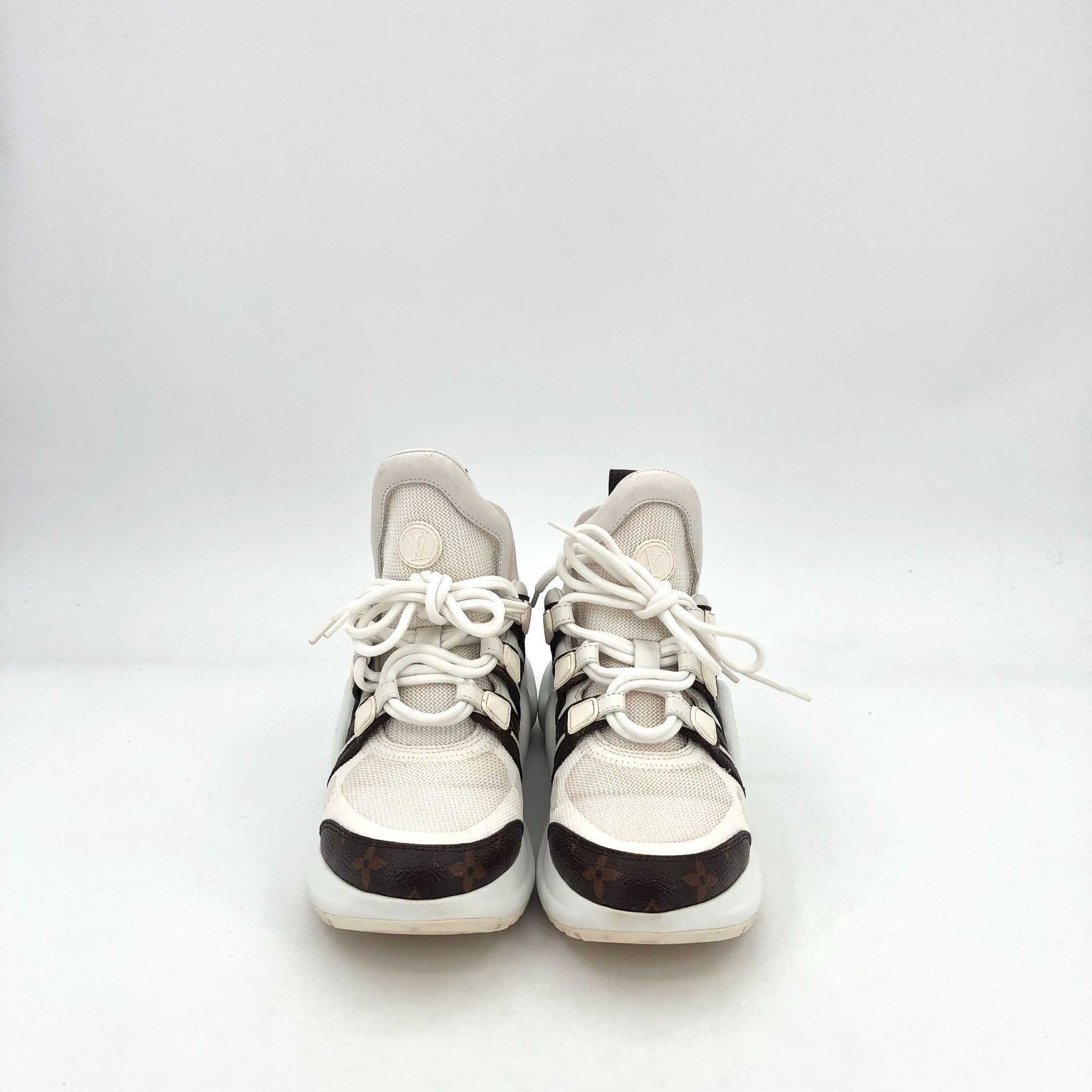 Louis Vuitton Louis Vuitton Archlight High-Top Sneakers 37 Color-Block Cla Size US 7 / IT 37 - 8 Thumbnail