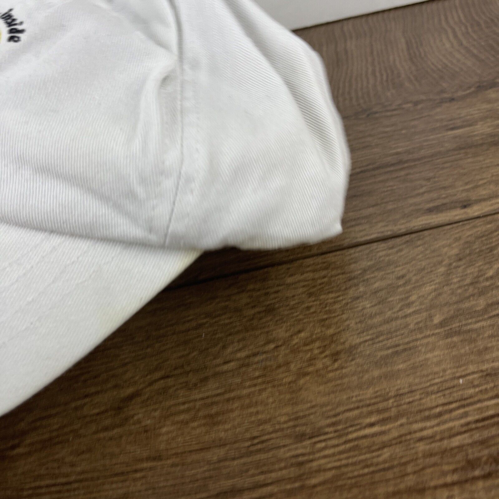 Other Dying Inside Hat Smiley Face White Hat Adjustable Adult Size Size ONE SIZE - 8 Thumbnail