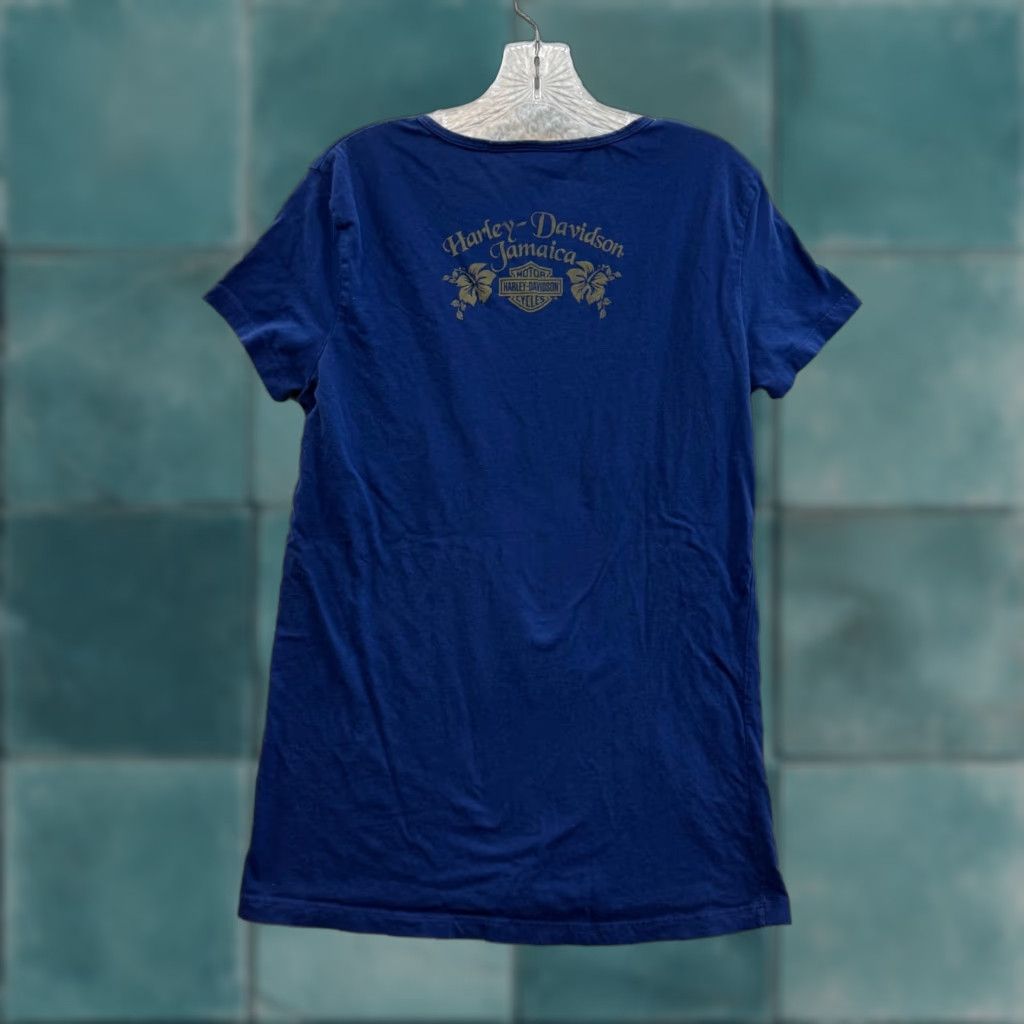 Harley Davidson VINTAGE Harley-Davidson Shirt 2XL XL XXL Navy Blue Graphic Moto Mens Size XXL / US 16-18 / IT 52-54 - 1 Thumbnail