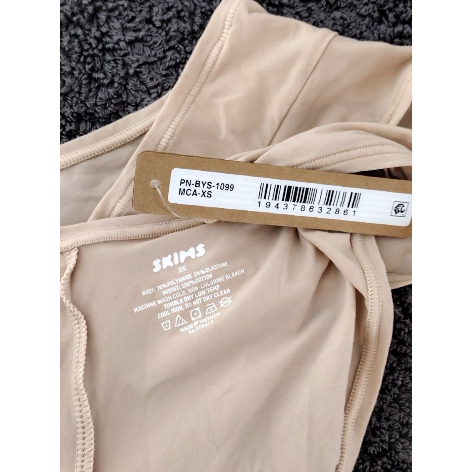 SKIMS SKIMS Hipster Panties XS Mica Oxide Fits Everybody Womens Panties Vshape Mid Rise Solid Color Size ONE SIZE - 5 Thumbnail