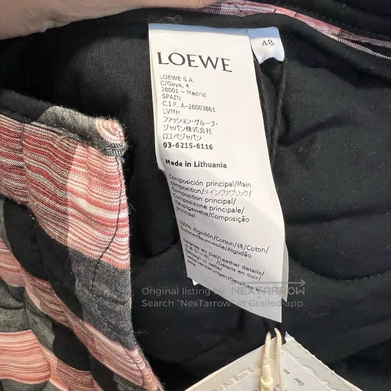 Loewe Loewe Patch Shirt Cotton Jacket Size US M / EU 48-50 / 2 - 6 Thumbnail