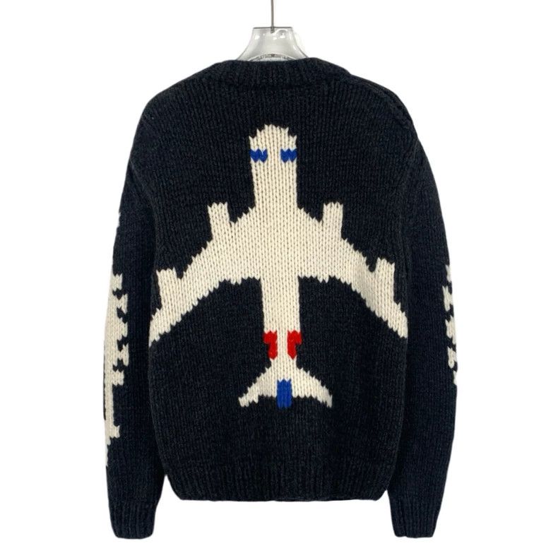 Other Louis Vuitton Black Airplane Intarsia Wool Crew Neck Long- Size US S / EU 44-46 / 1 - 2 Thumbnail