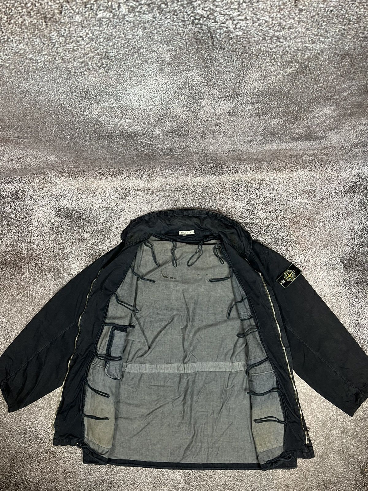 Stone Island × Vintage 80s Stone Island Royal Navy military layer field jacket ship Size US XL / EU 56 / 4 - 7 Thumbnail
