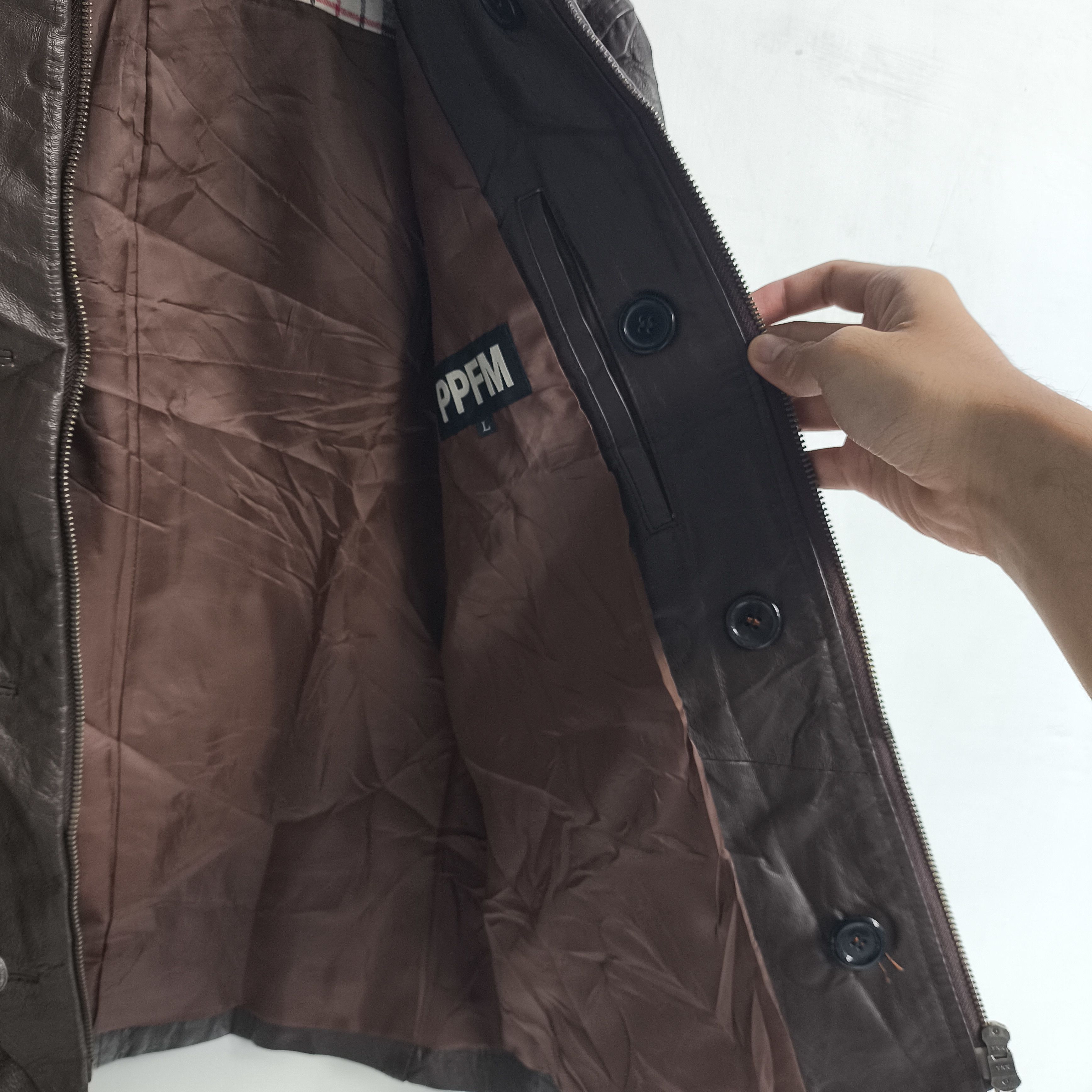 Ekam PPFM leather jacket Size US L / EU 52-54 / 3 - 10 Thumbnail