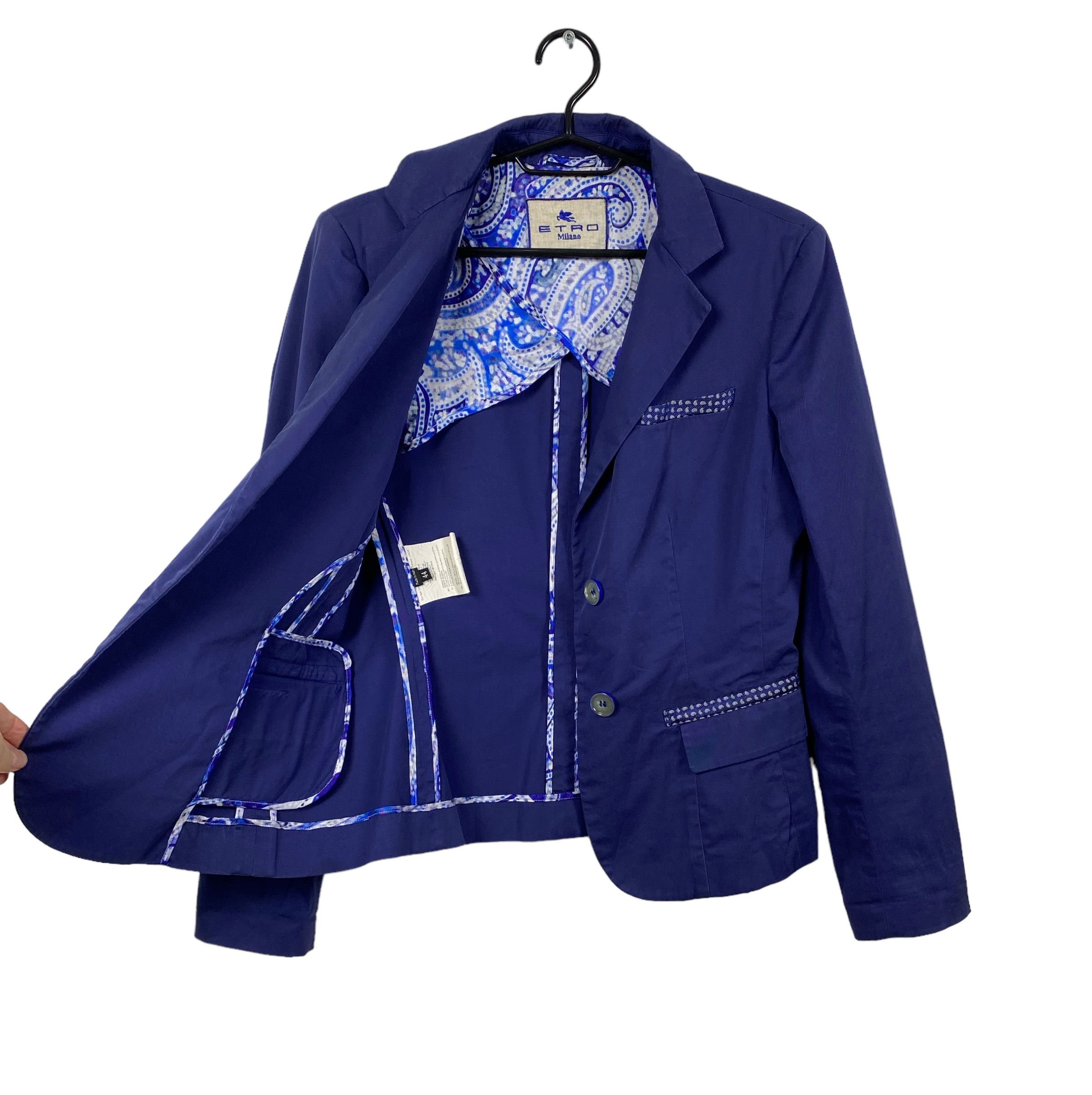 Etro etro womens blazer jacket size 44 Size M / US 6-8 / IT 42-44 - 7 Thumbnail