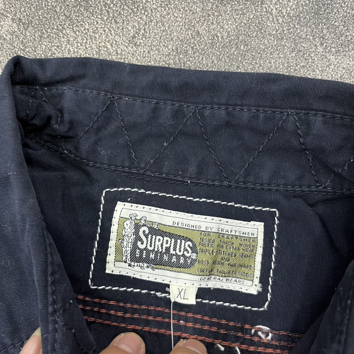Japanese Brand SURPLUS japan seminary by craftsmen general works wear shirt Size US M / EU 48-50 / 2 - 5 Thumbnail