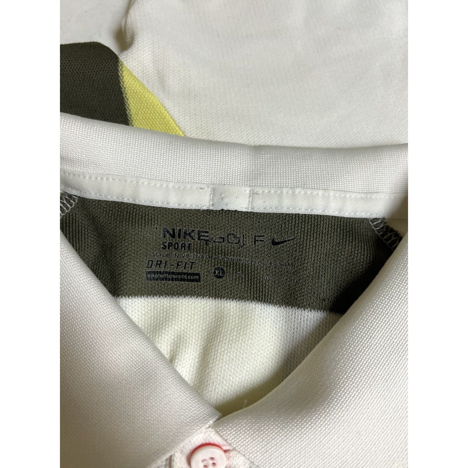 Nike Nike Golf Polo Shirt Mens XL Dri-Fit Striped Multicolor Casual Polo Shirt Golf/Activewear Mens XL Nike Dri-Fit Size US XL / EU 56 / 4 - 4 Thumbnail
