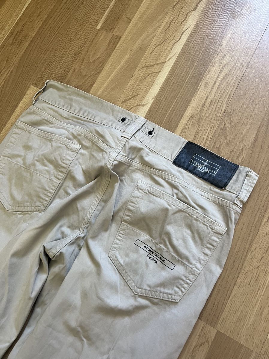 Vintage Stone island denim vintage pants mini logo Size US 34 / EU 50 - 3 Thumbnail