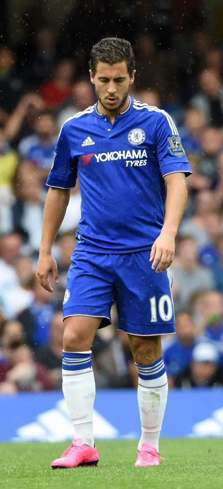 Adidas CHELSEA ADIDAS 2014/2015 FOOTBALL HOME JERSEY #10 HAZARD Size US M / EU 48-50 / 2 - 15 Thumbnail