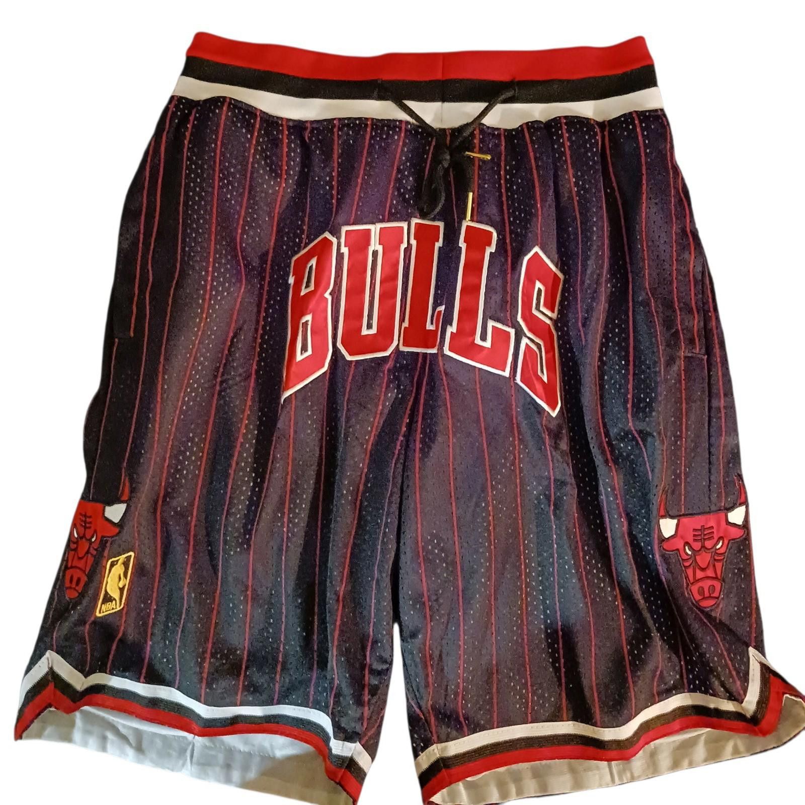 NBA Chicago Bulls (NBA)-(Just Don)-(Pin Stripe)-(Shorts)-XL-$35 Size US XL / EU 56 / 4 - 1 Thumbnail