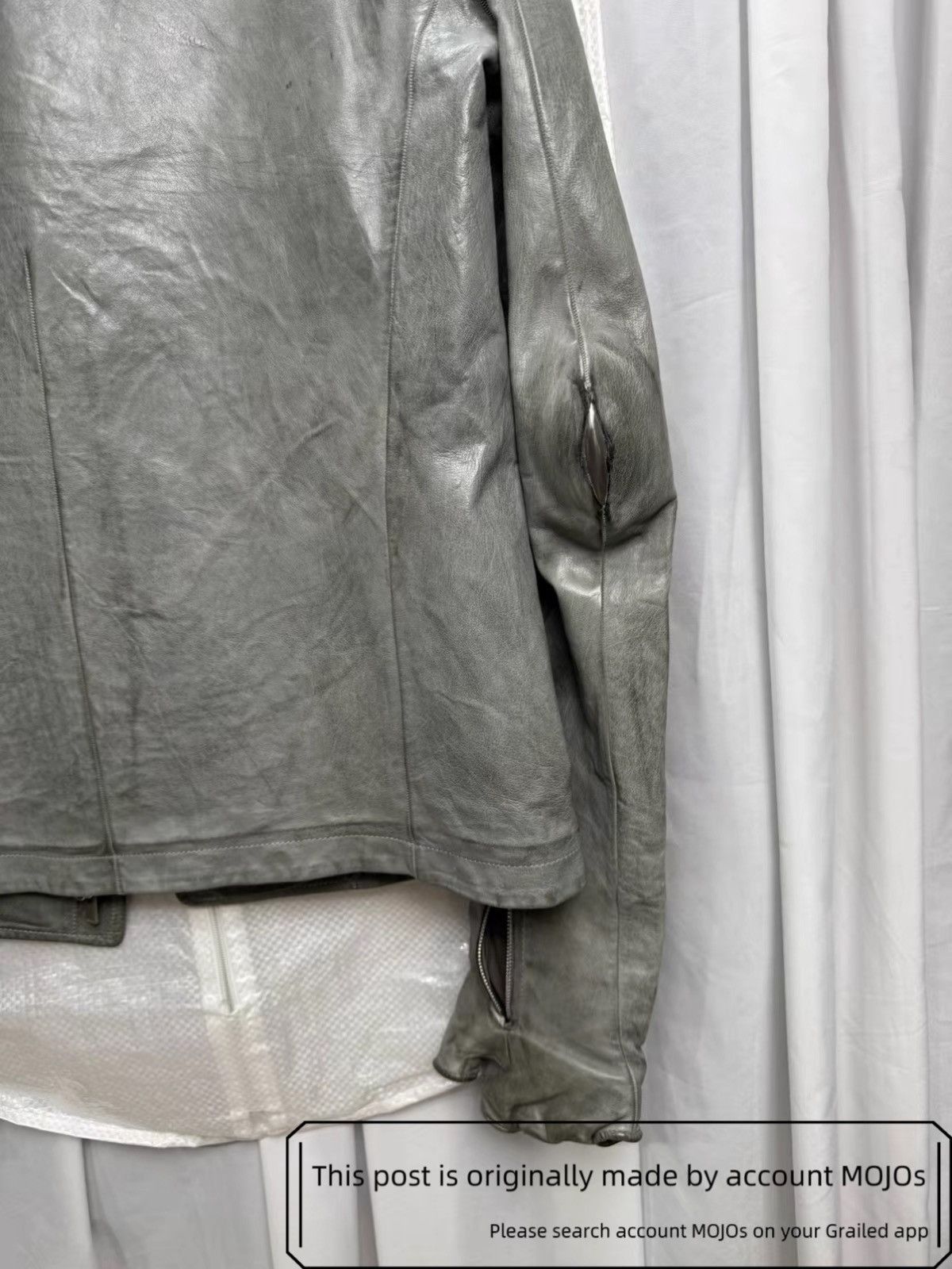 Carol Christian Poell Sz 50 Carol Christian Poell 2599GSP Leather Jacket mojos165 Size US M / EU 48-50 / 2 - 6 Thumbnail