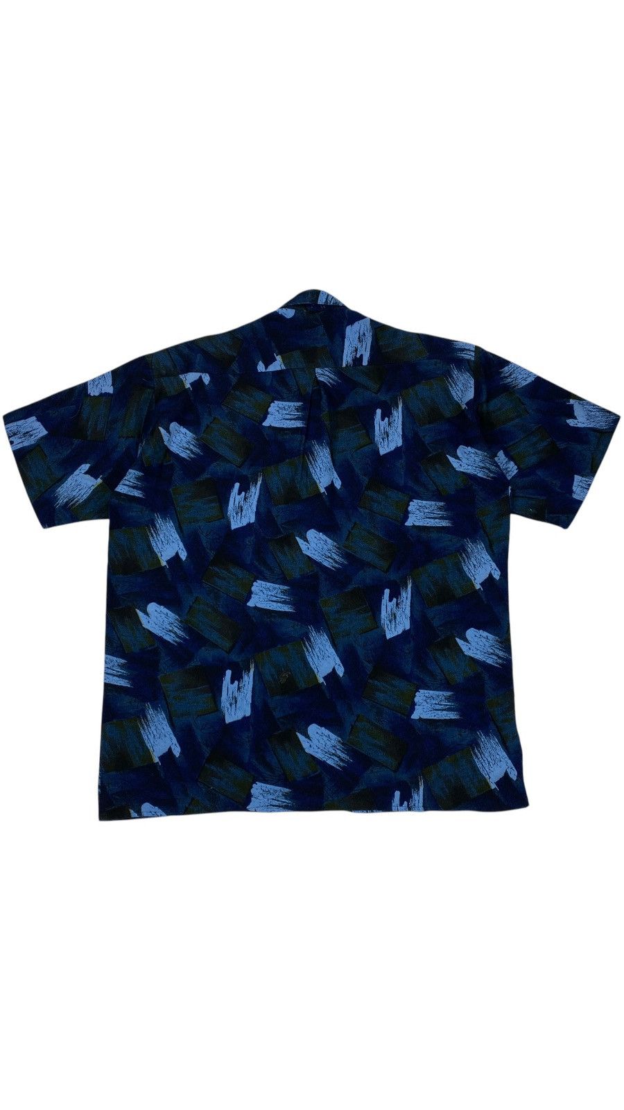 Vintage Vintage 90s Crazy Abstract Hawaiian Festival Party Shirt Size US XL / EU 56 / 4 - 2 Thumbnail