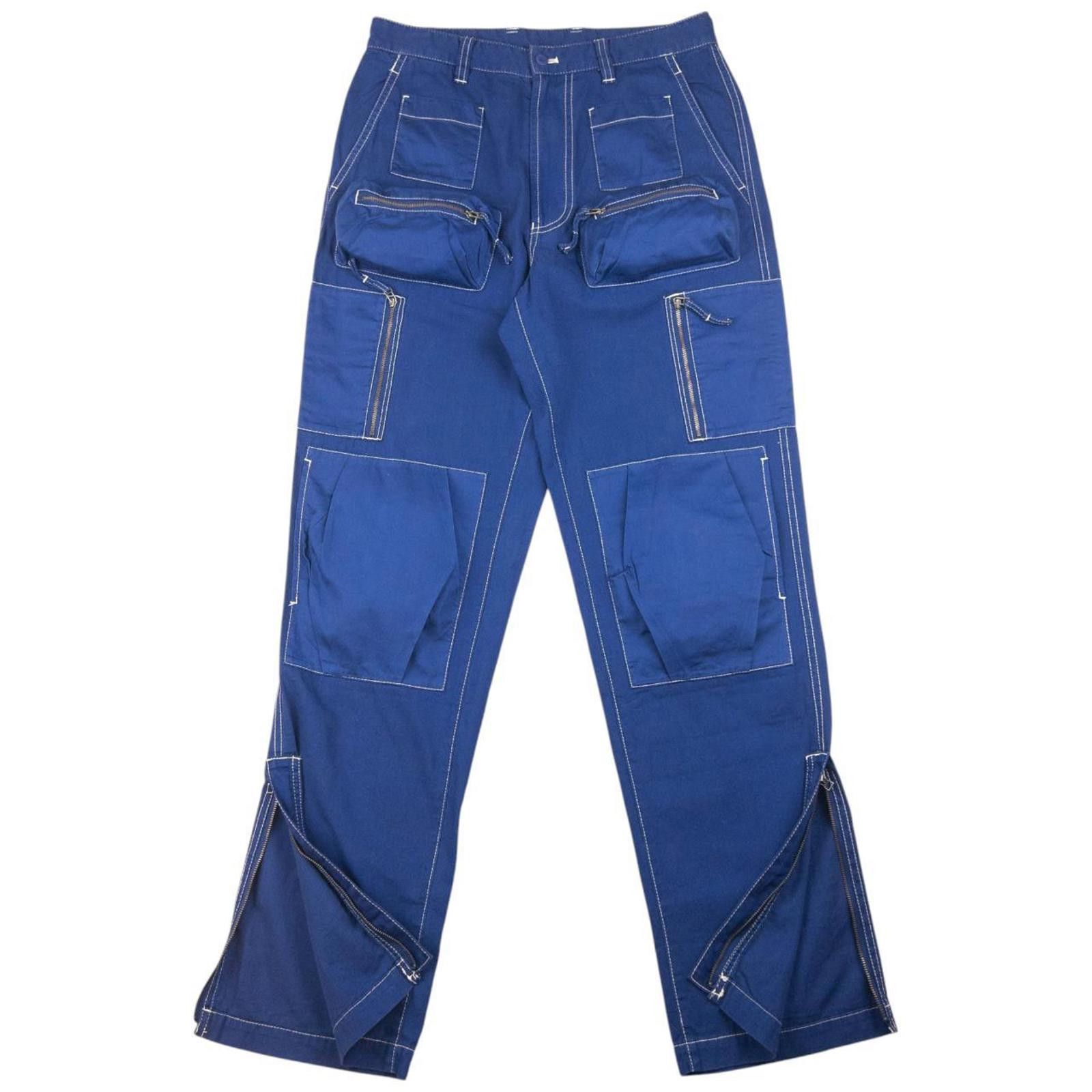 Issey Miyake Vintage Issey Miyake Multi Pocket Cargo Trousers Size W30 Size US 30 / EU 46 - 8 Thumbnail