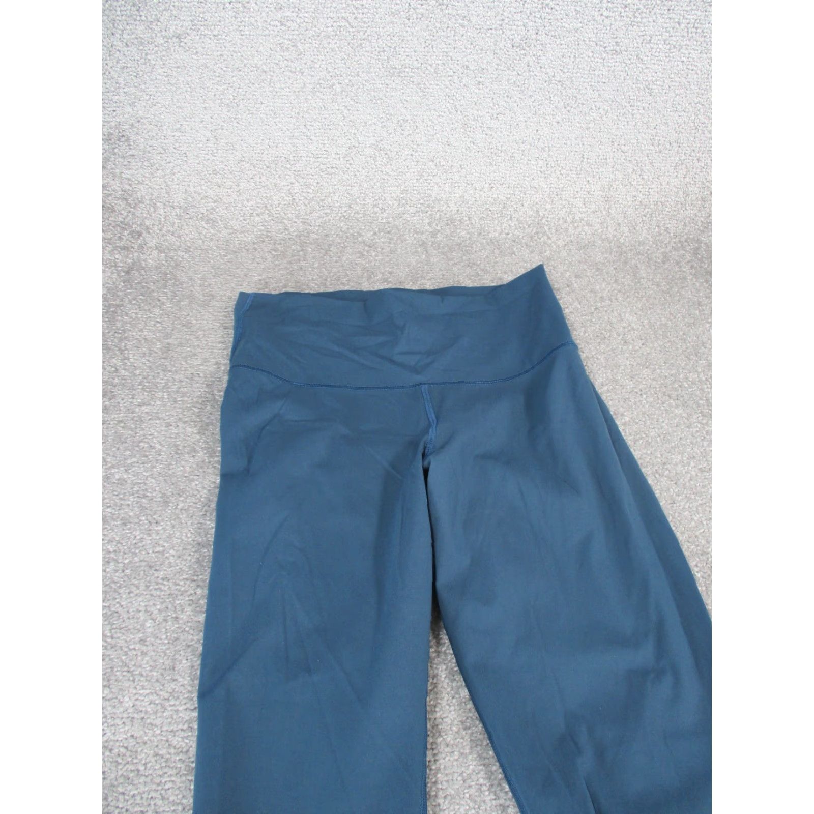 Everlane EVERLANE Women's Medium Blue Compression Crop Leggings Athletic Activewear Athleisure Gym Yoga Size 32" / US 10 / IT 46 - 2 Thumbnail
