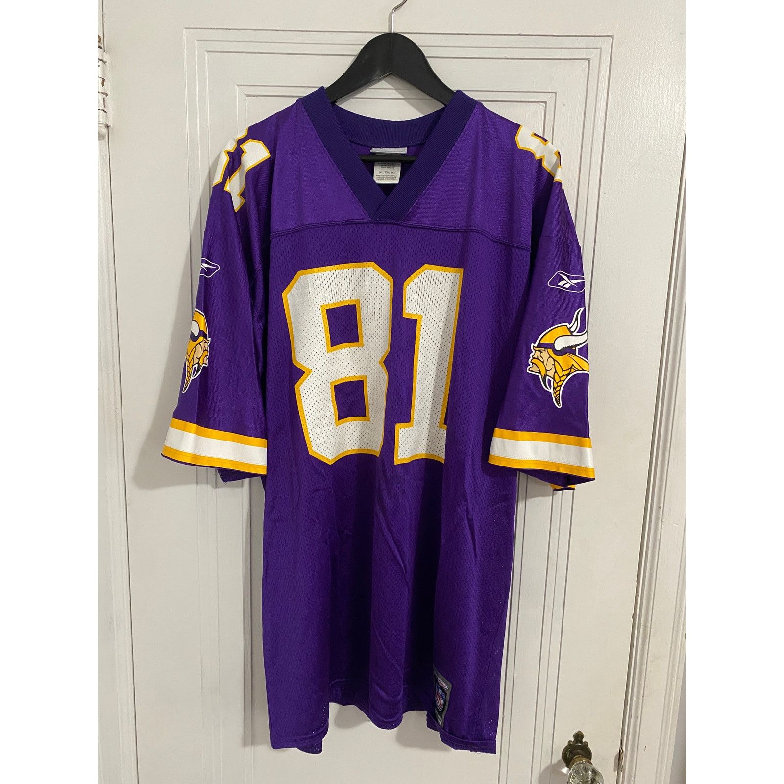 Reebok Throwback Chris Walsh Minnesota Vikings Jersey Size XL Size US XL / EU 56 / 4 - 2 Thumbnail
