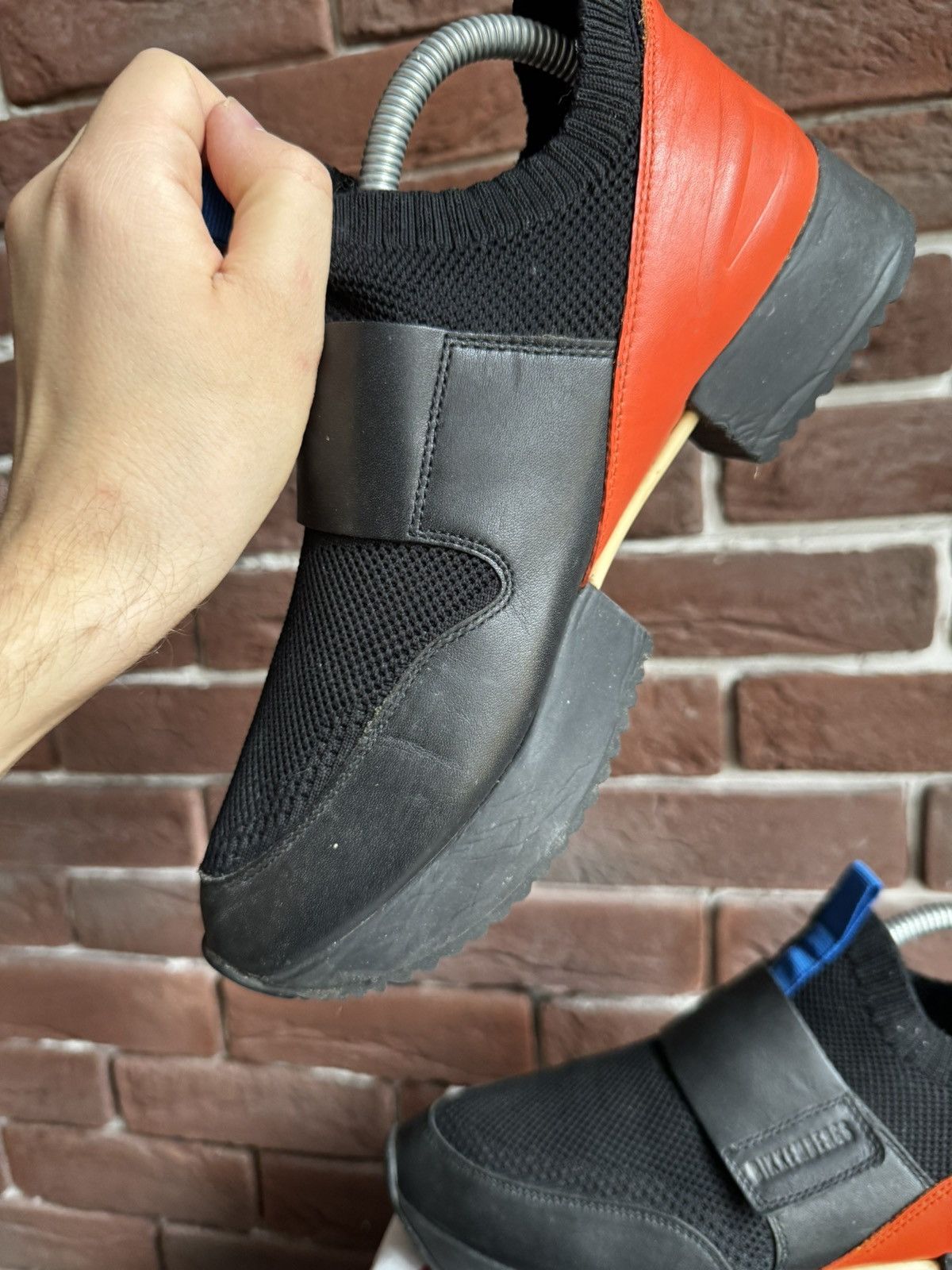 Dirk Bikkembergs Rare Bikkembergs Platform Trainers Shoes Hype Streetwear Bla Size US 8 / IT 38 - 9 Thumbnail