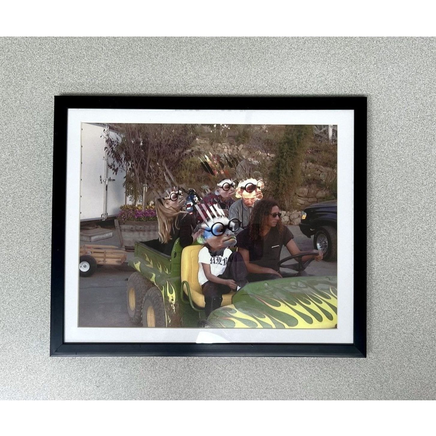 Chrome Hearts × Vintage Chrome Hearts Tractor Men Framed poster 9x11 Size ONE SIZE - 1 Thumbnail