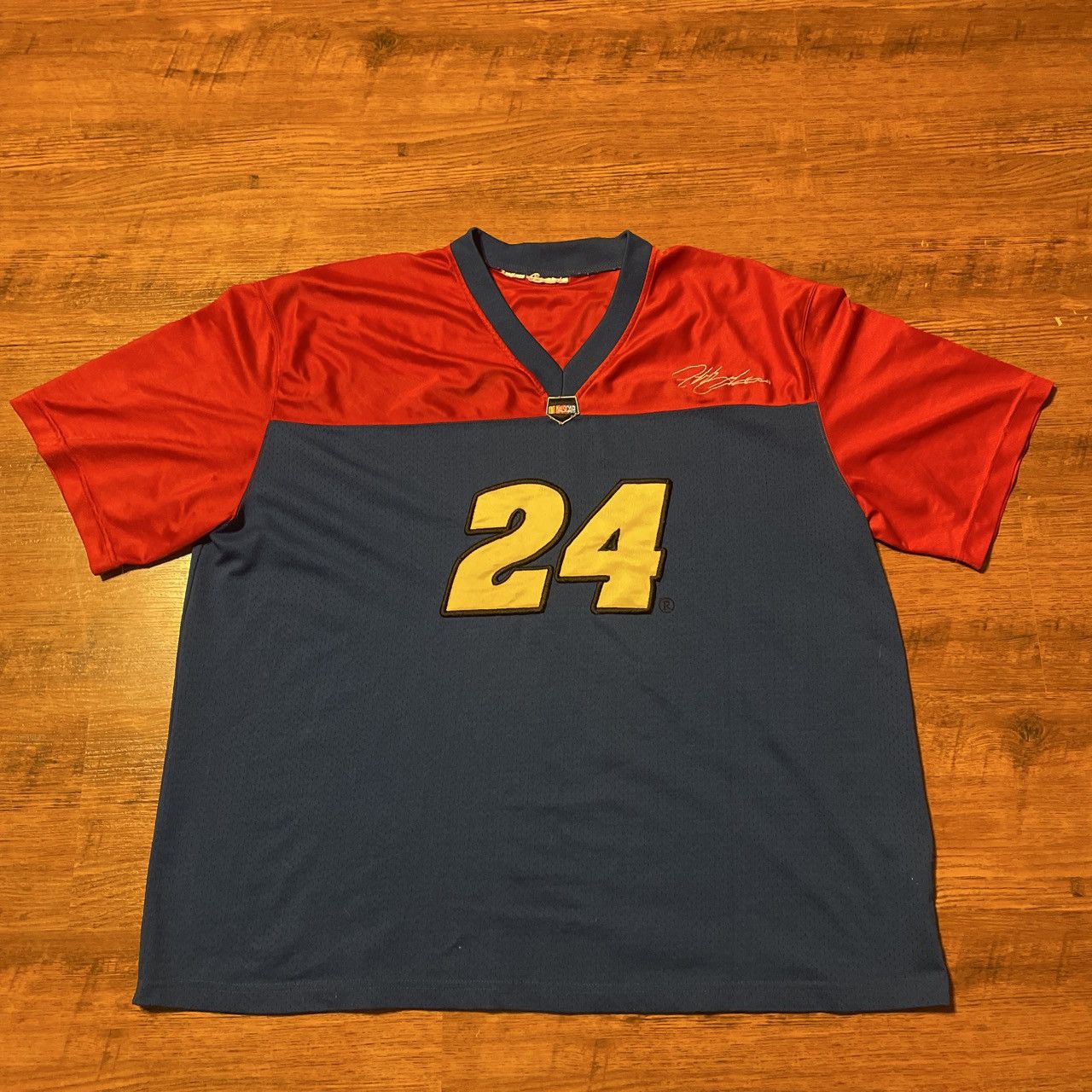NASCAR Vintage NASCAR Jeff Gordon Jersey Size US XL / EU 56 / 4 - 1 Thumbnail
