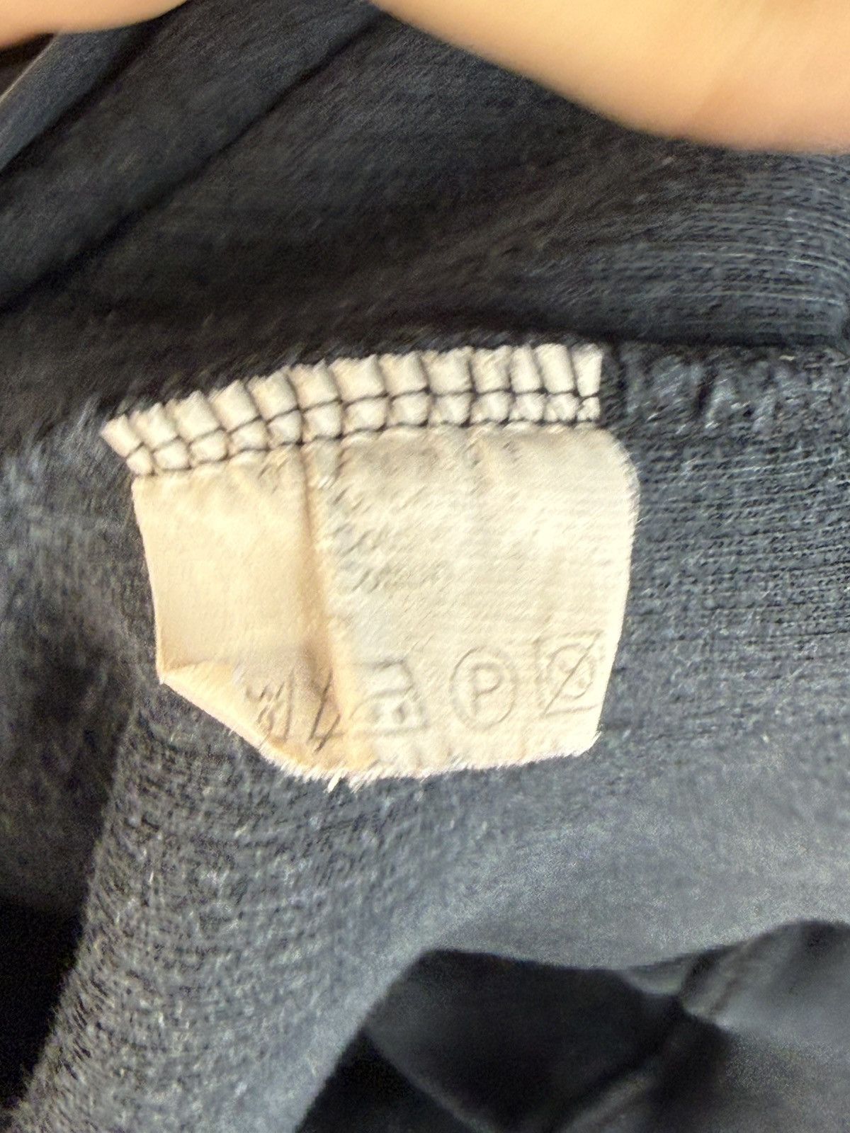 Yves Saint Laurent 90s YSL Sweatshirt 1/4 Quarter Zip Black Vintage Sweater Size US XL / EU 56 / 4 - 6 Thumbnail