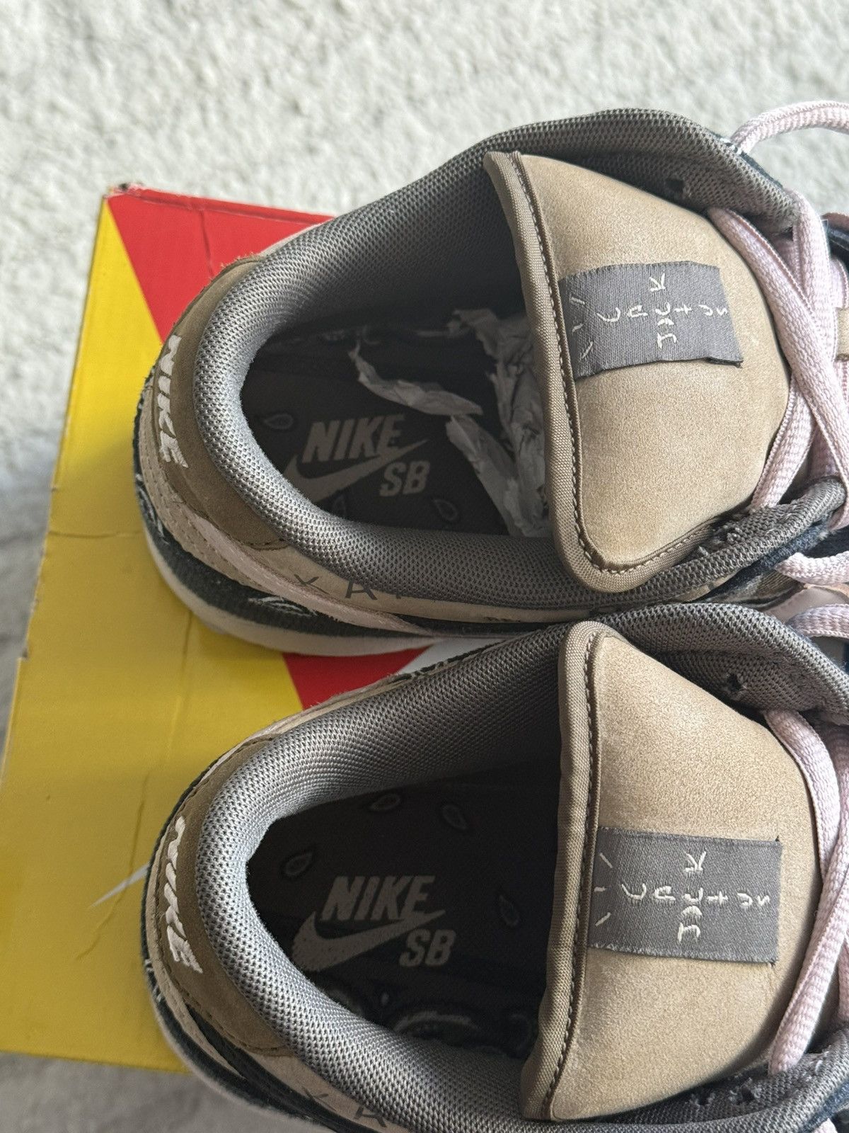 Nike × Travis Scott Travis Scott SB Dunk Regular Box size 8 Size US 8 / EU 41 - 4 Thumbnail