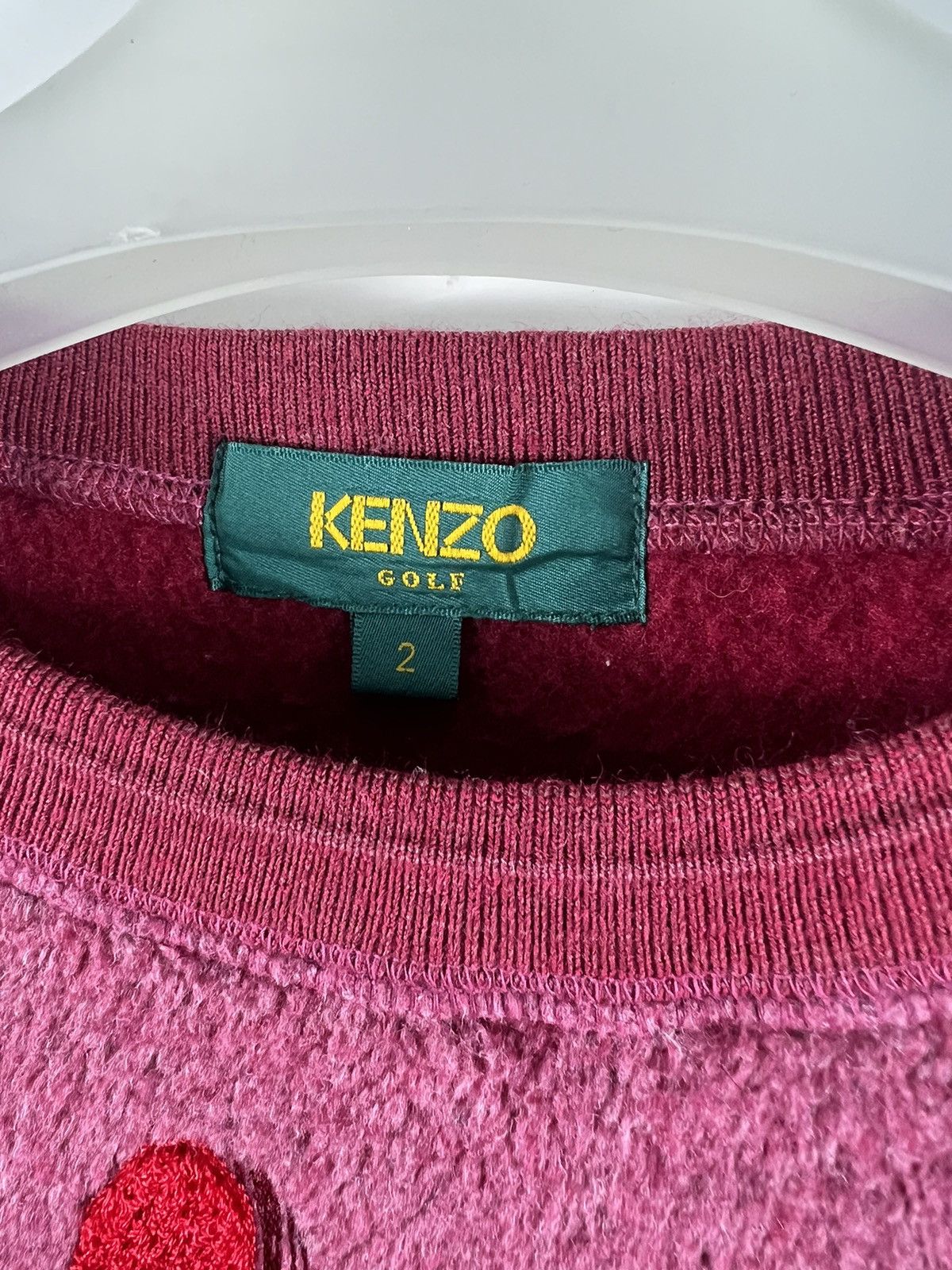 Designer × Kenzo × Vintage 🔥 Vintage KENZO GOLF spellout logo Sweatshirt Size US S / EU 44-46 / 1 - 7 Thumbnail