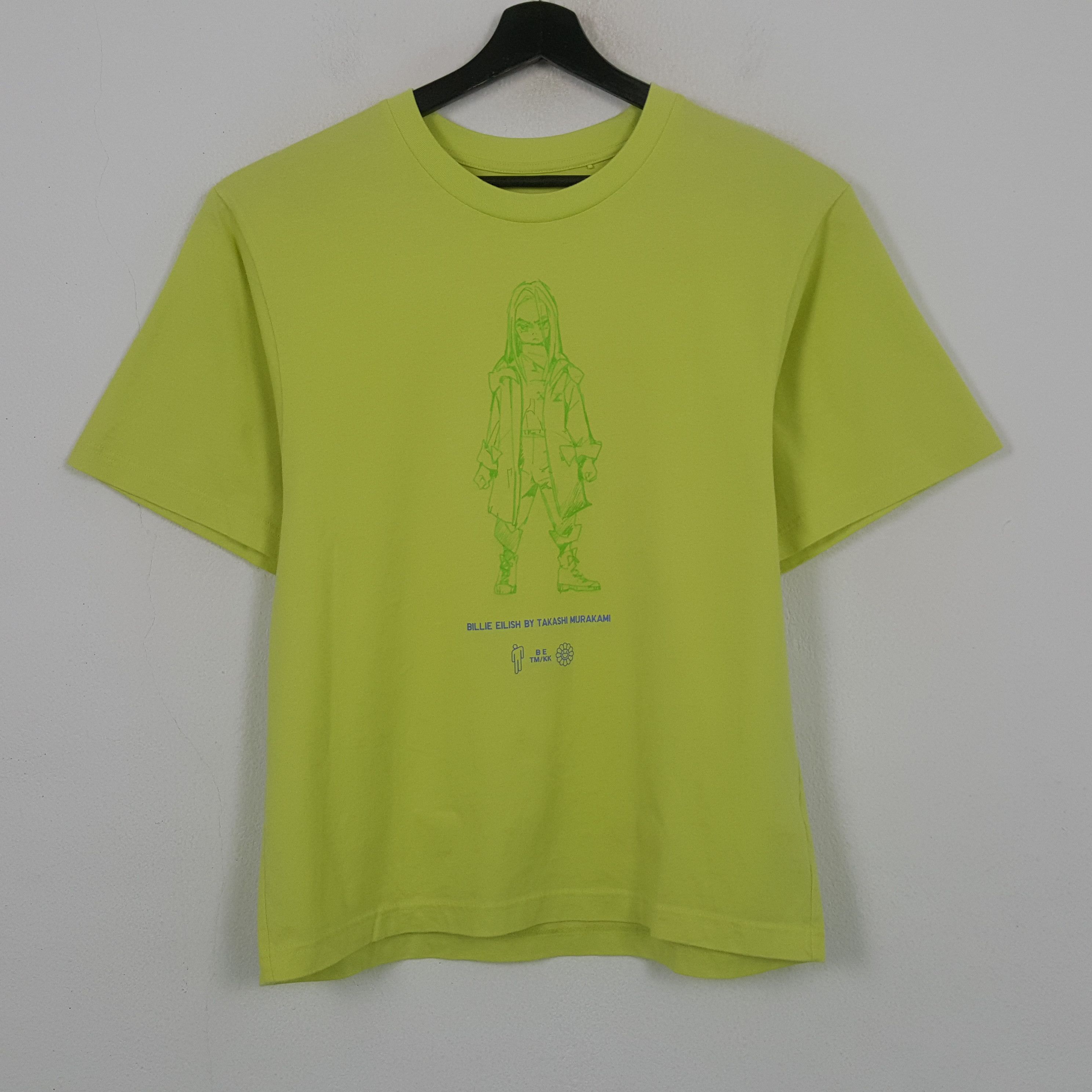 Uniqlo Billie Elish By Takashi Murakami Uniqlo Tshirt RR2 Size US M / EU 48-50 / 2 - 1 Thumbnail