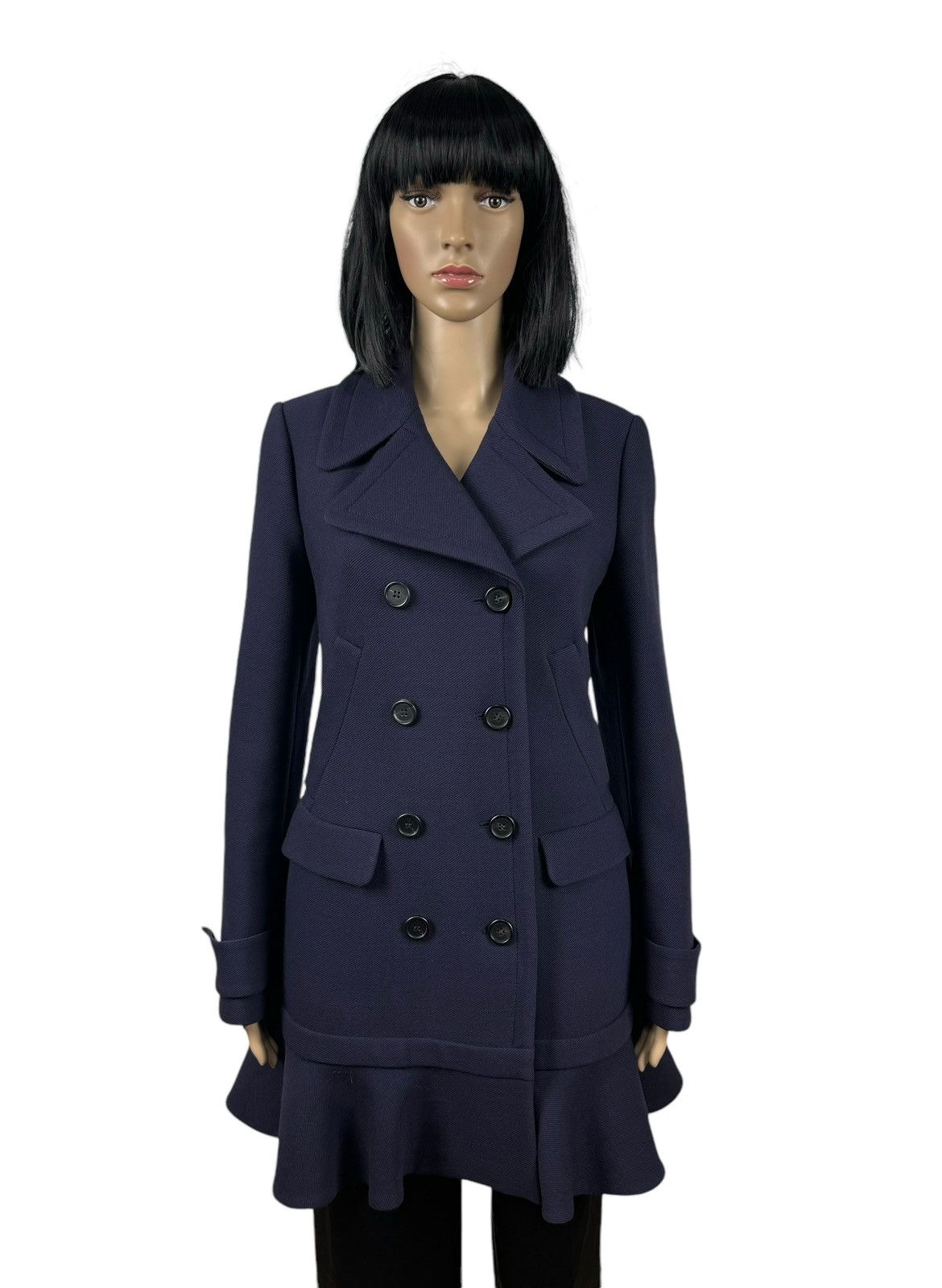 Prada Prada Virgin Wool Coat Basque size 40 Size S / US 4 / IT 40 - 1 Thumbnail