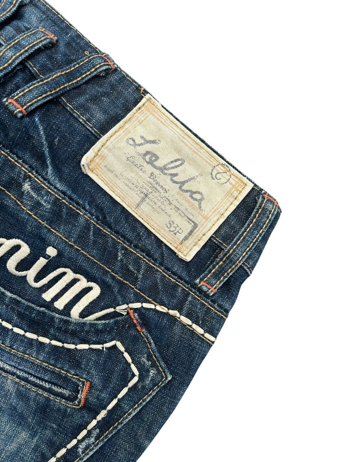 Kapital Flare YOSHITOMO NARA LOLITA JAPANESE Low rise Denim Jeans Size US 29 - 11 Thumbnail