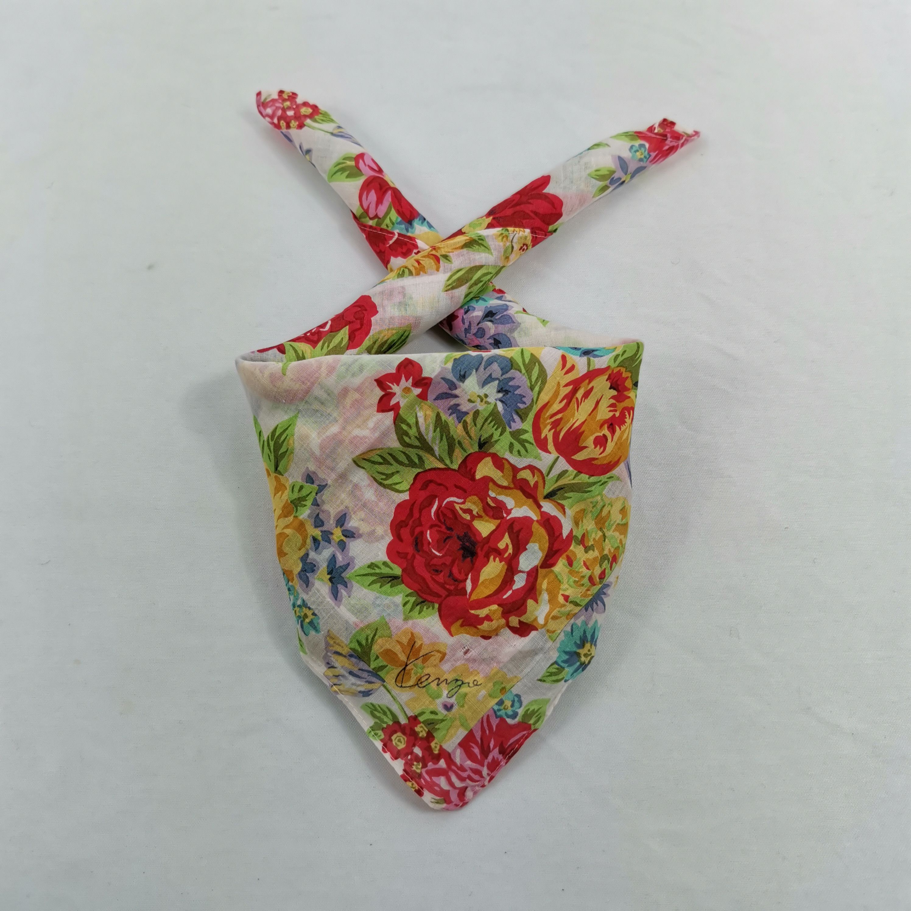 Japanese Brand Vintage Kenzo Handkerchief Neckerchief Bandana Size ONE SIZE - 1 Thumbnail