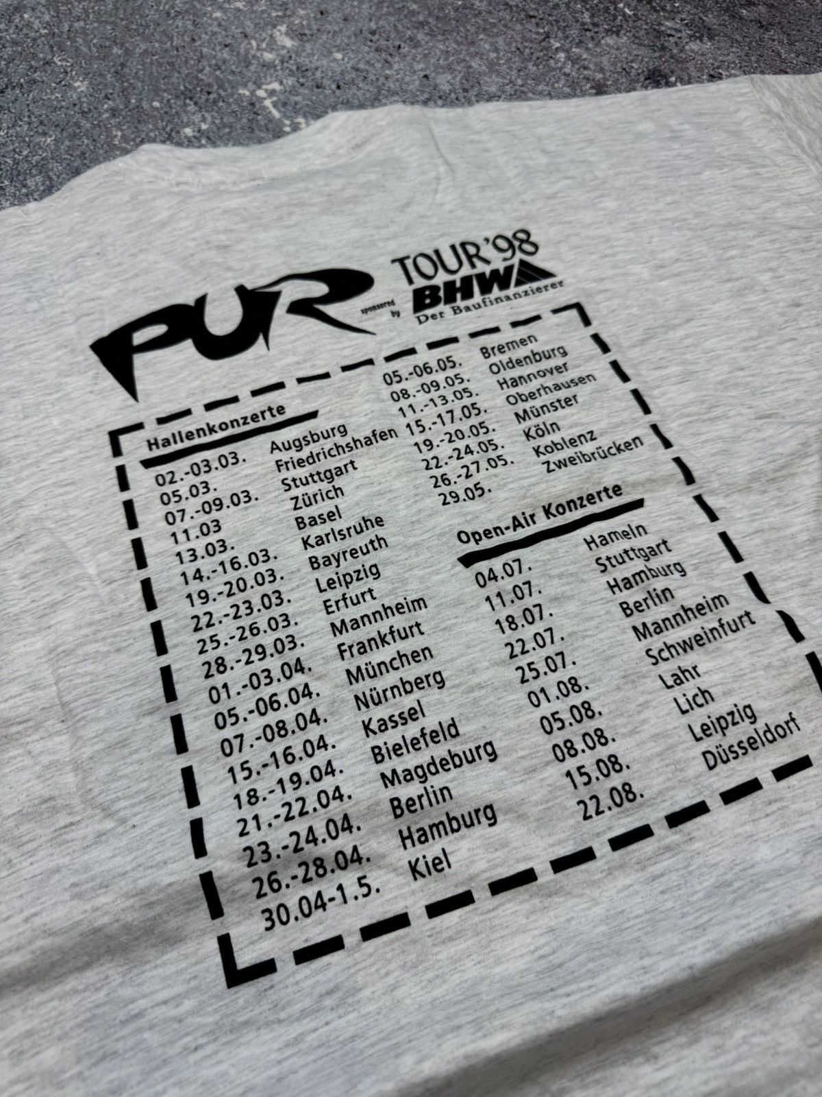 Band Tees × Vintage VINTAGE 90s PUR BAND TEE GERMANY EUROPE RARE Size US XL / EU 56 / 4 - 6 Thumbnail