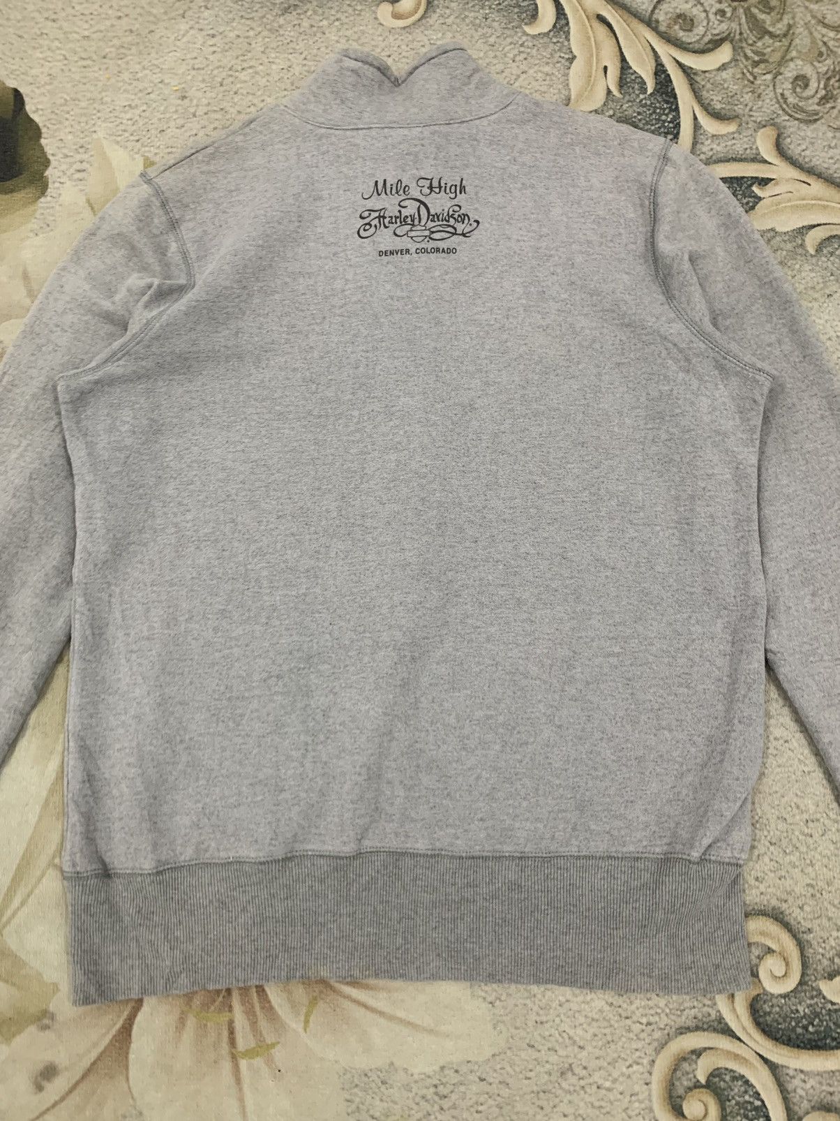 Harley Davidson Harley Davidson Half Zip Style Sweater Size US L / EU 52-54 / 3 - 9 Thumbnail