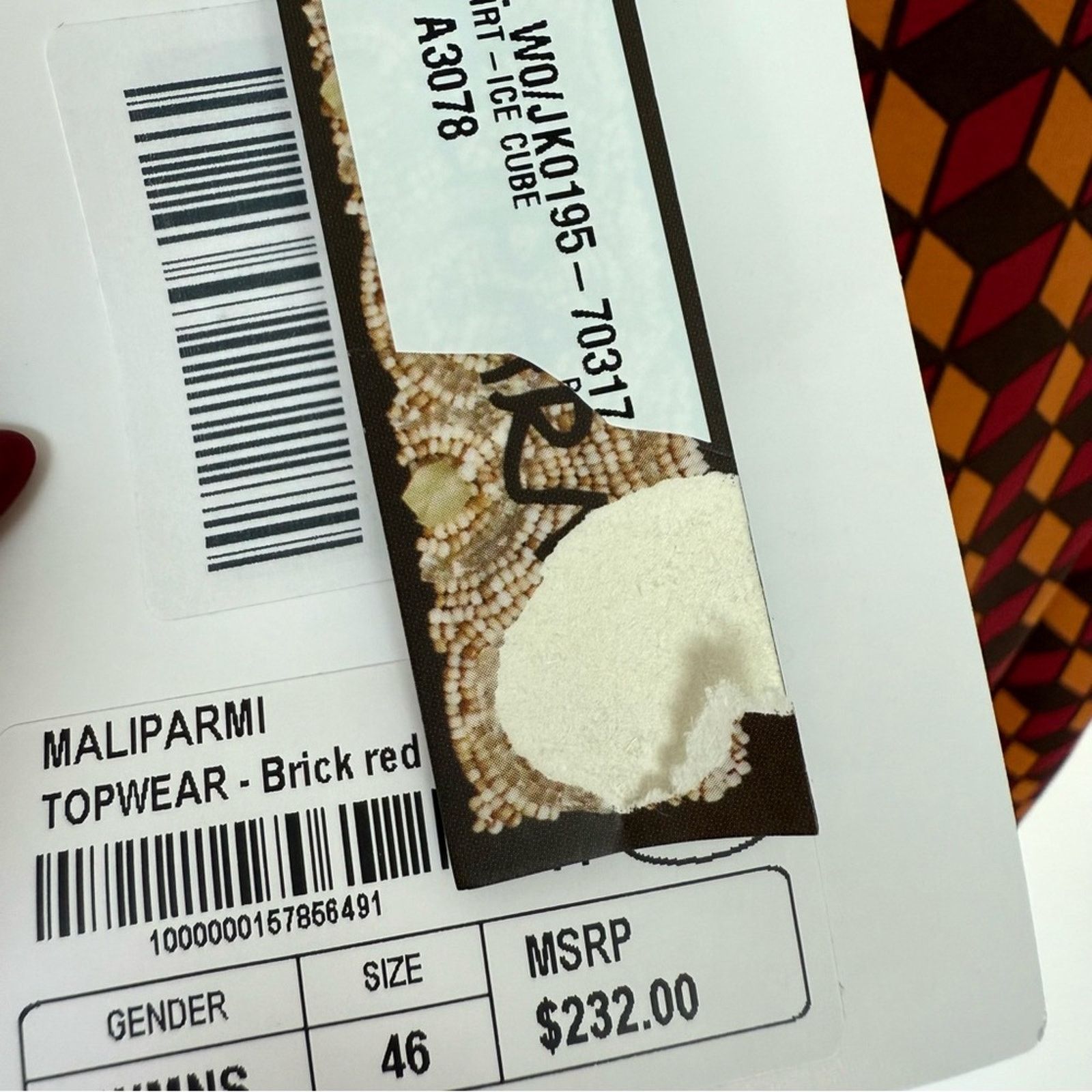 Other NWT!!! MALIPARMI women blouse size 46IT or XL Retail 232$ Size XL / US 12-14 / IT 48-50 - 4 Thumbnail