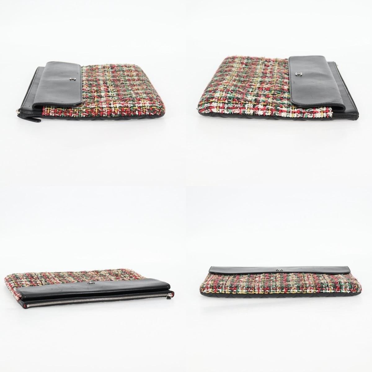 Chanel Chanel Tweed Clutch Size ONE SIZE - 3 Thumbnail
