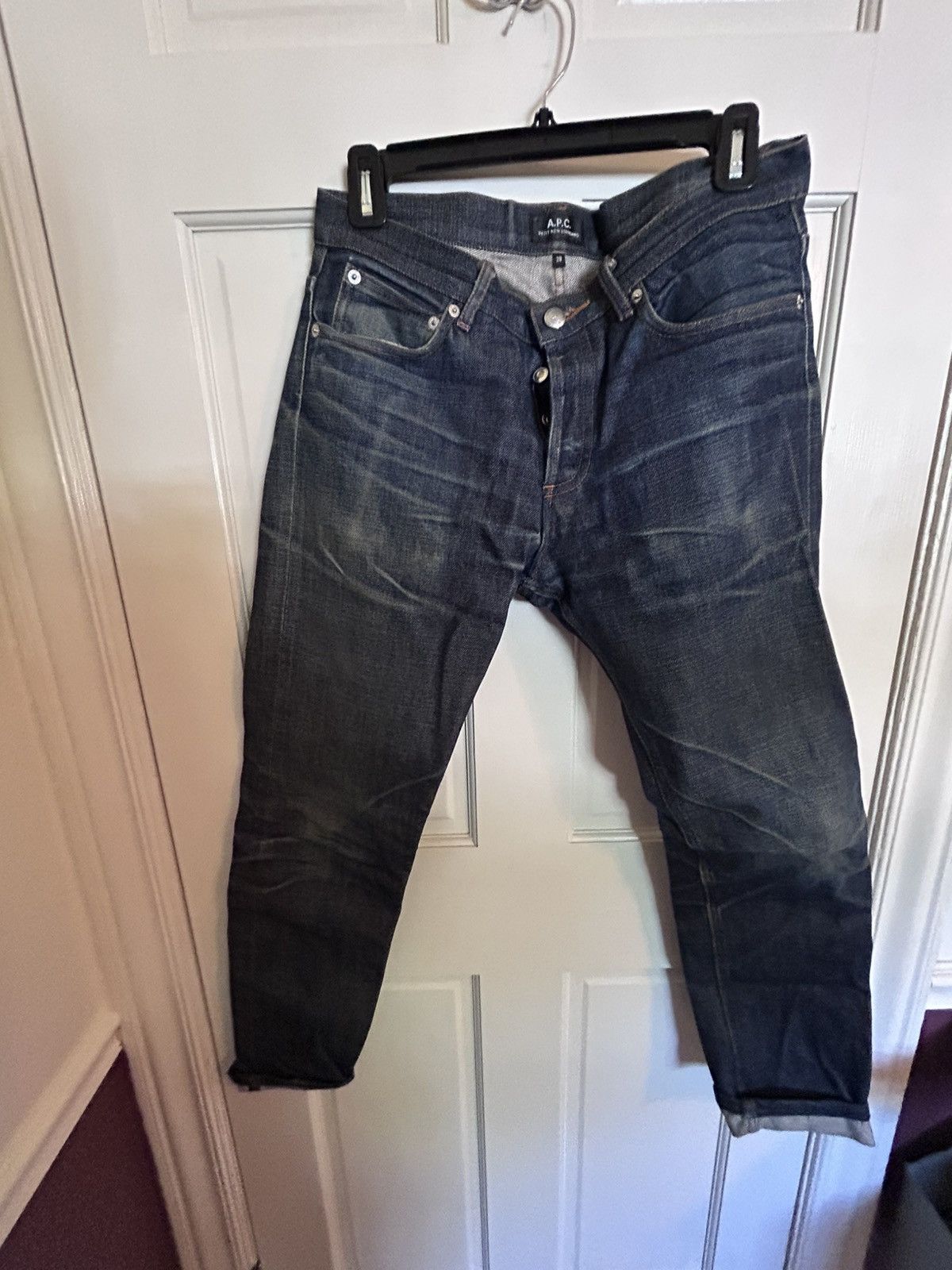 A.P.C. A.P.C. Petit New Standard Selvedge Denim Jeans Well Worn In Size US 28 / EU 44 - 1 Thumbnail