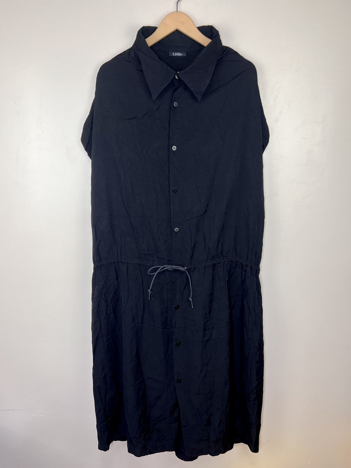 Yohji Yamamoto Limi Feu by yohji yamamoto button down collared neck dress Size XL / US 12-14 / IT 48-50 - 1 Thumbnail