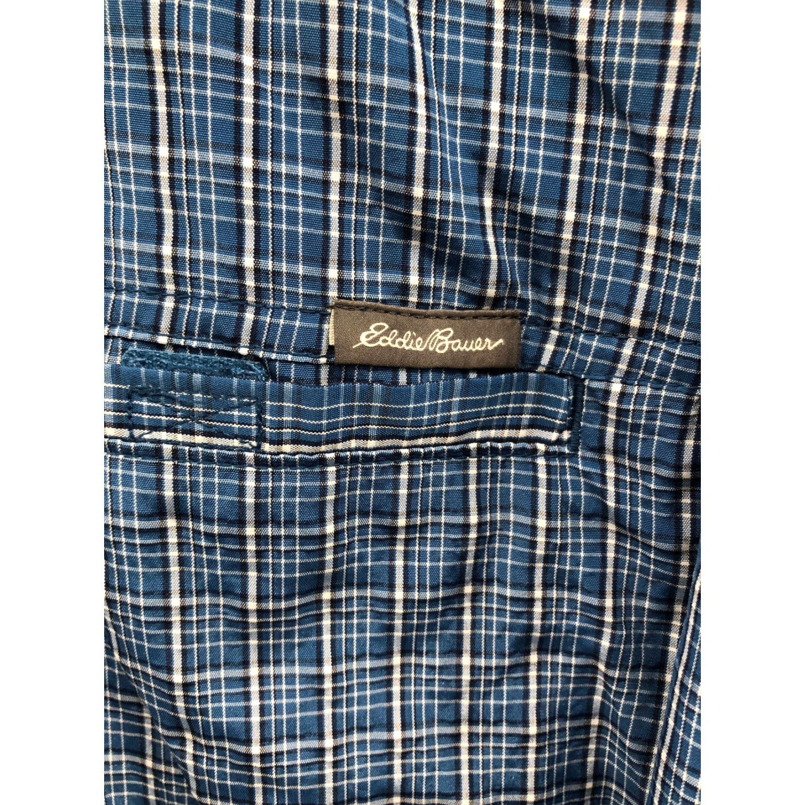 Eddie Bauer Eddie Bauer Shirt Mens Blue Plaid Long Sleeve Button Down Collar Size S Size US S / EU 44-46 / 1 - 5 Thumbnail