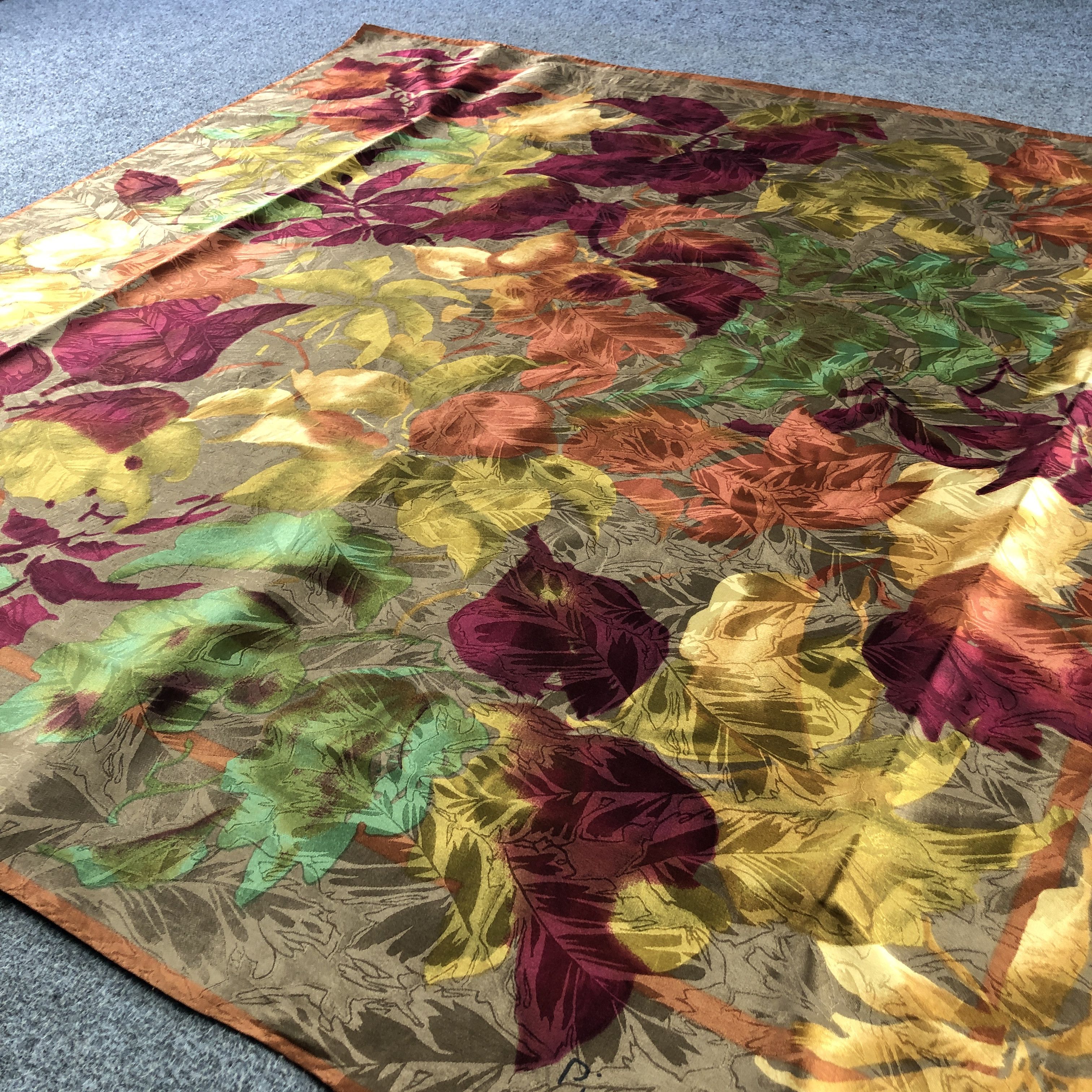 Pierre Cardin Pierre Cardin Silk Scarf M1373 Size ONE SIZE - 3 Thumbnail