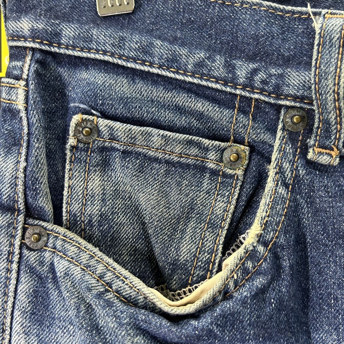 Vintage Vintage Japanese Brand Single R Distressed Denim Size US 32 / EU 48 - 10 Thumbnail