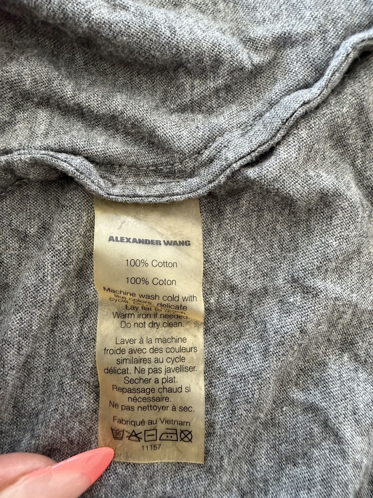 Alexander Wang Vintage Alexander Wang Muscle Tank Size US L / EU 52-54 / 3 - 4 Thumbnail