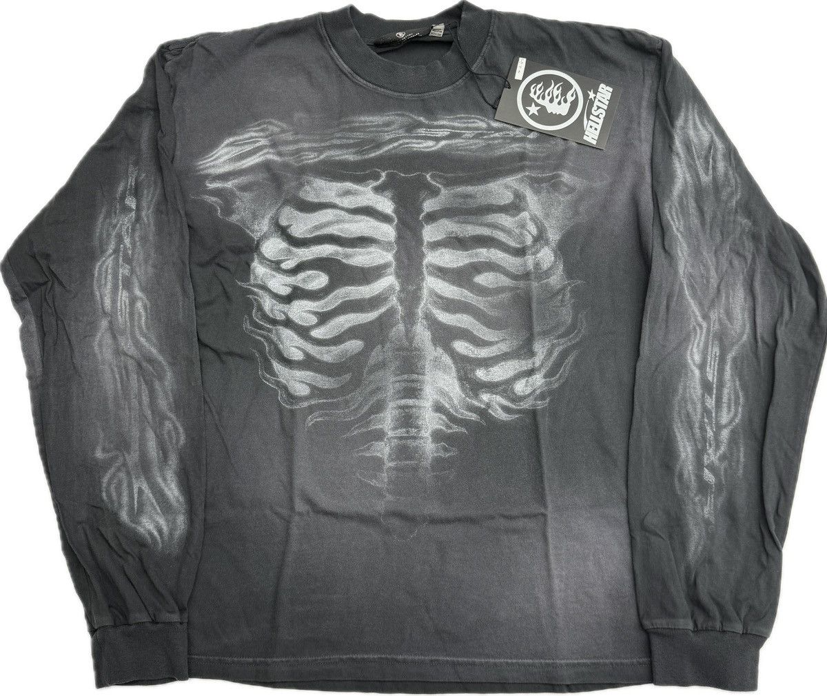 HELLSTAR Hellstar Skele Long Sleeve T-shirt Size US M / EU 48-50 / 2 - 1 Thumbnail