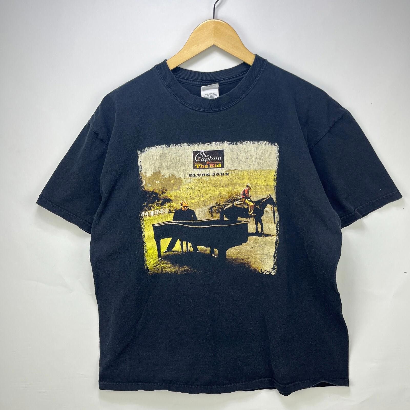 Vintage Vintage Elton John The Captain And The Kid T Shirt Large Size US L / EU 52-54 / 3 - 1 Thumbnail