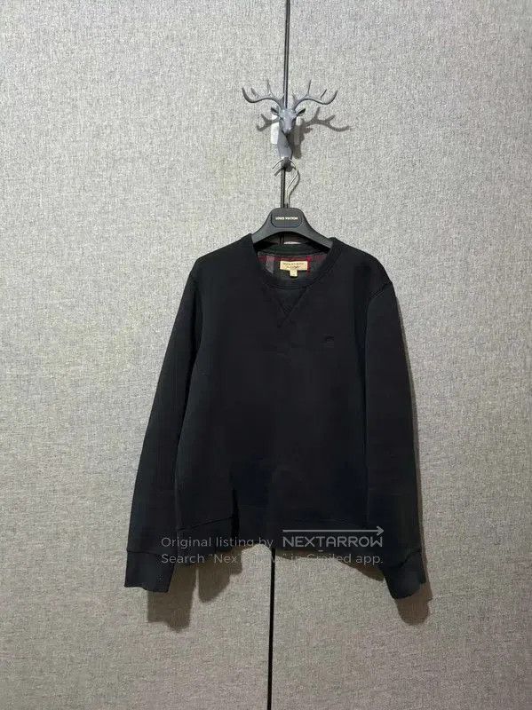 Burberry Burberry Black Cotton Logo Sweatshirt for Men. Size US M / EU 48-50 / 2 - 1 Thumbnail