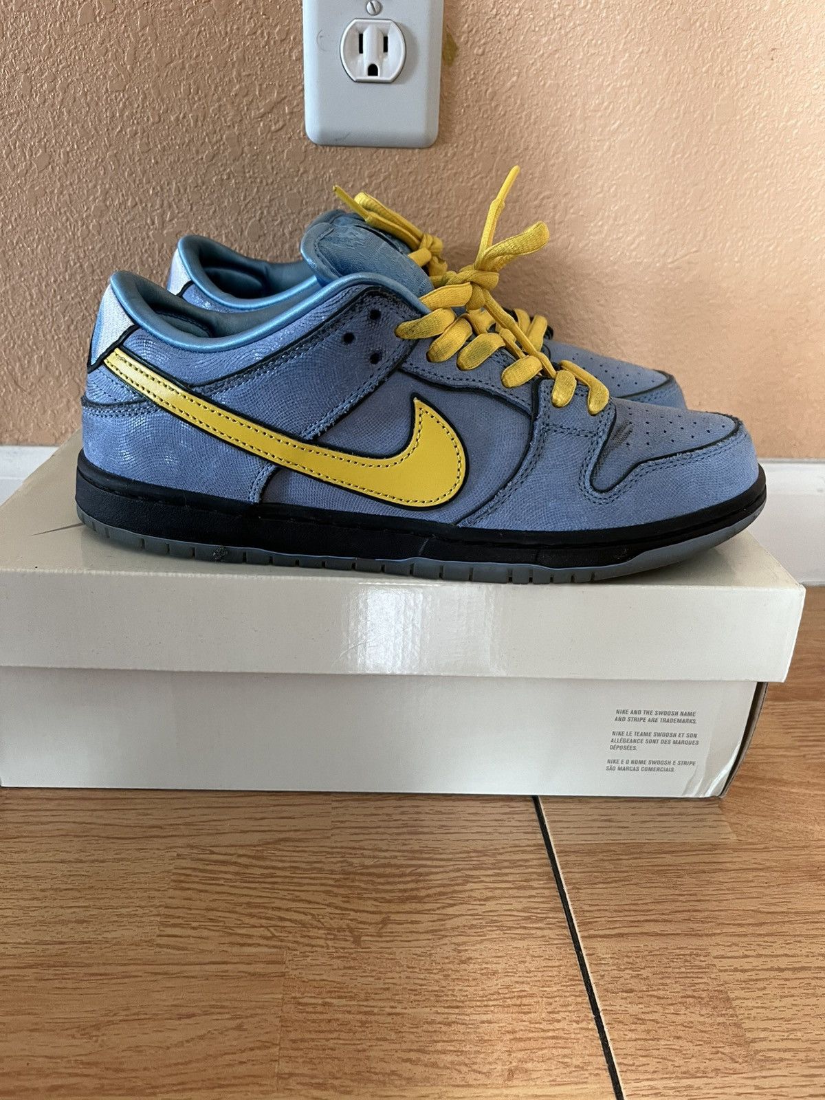 Nike The Powerpuff Girls x Nike Dunk Low Pro SB QS ‘Bubbles’ Size US 8.5 / EU 41-42 - 2 Thumbnail