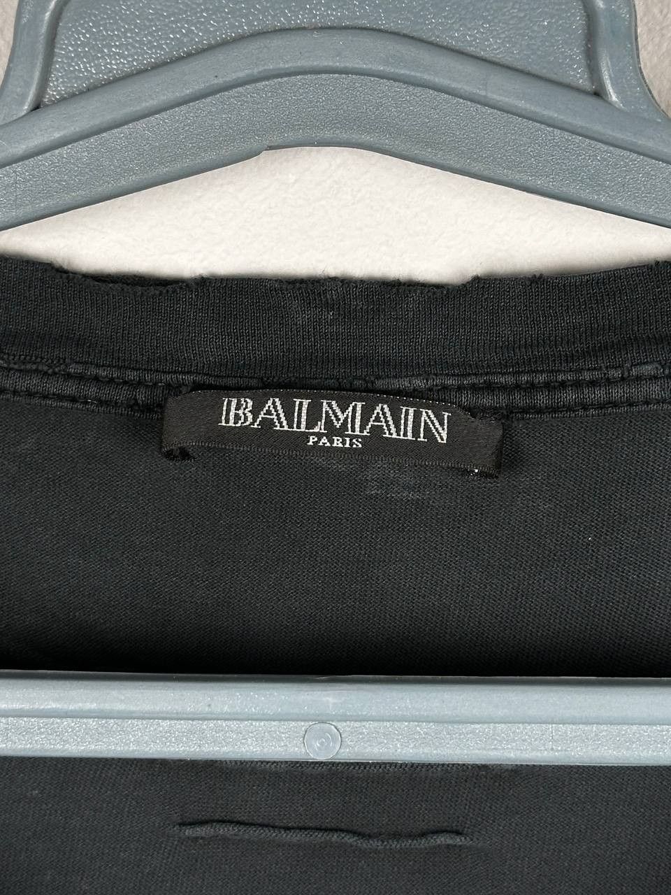 Balmain Balmain Distressed Trash Tiger Print T Shirt Faded Size US M / EU 48-50 / 2 - 10 Thumbnail